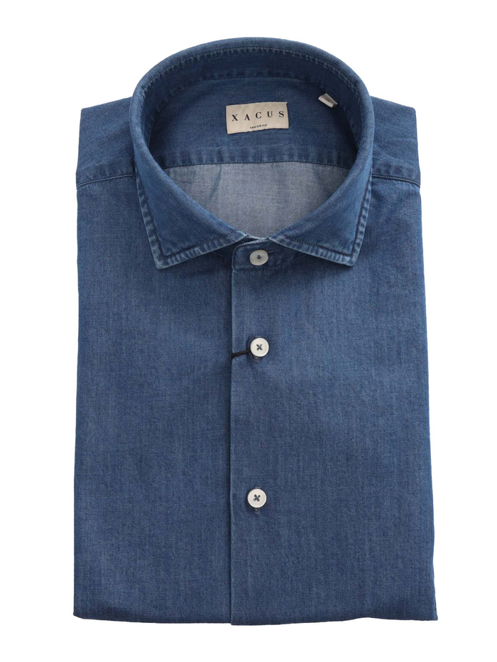 SHIRT Blue Cotton