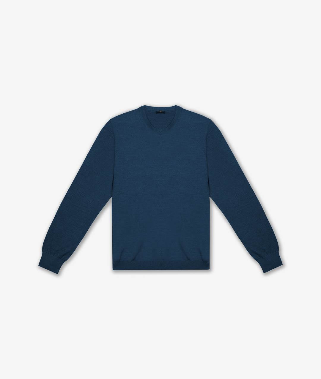 Crew Neck Sweater Olive Maglieria Basica Leggera