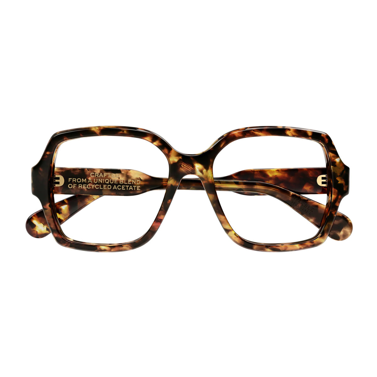 CH0155O Marrone Celluloid Occhiali Vista