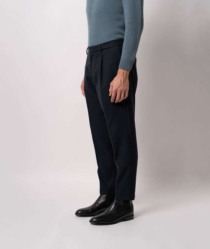 Cotton Trousers Zermatt Midnightblue Sportswear