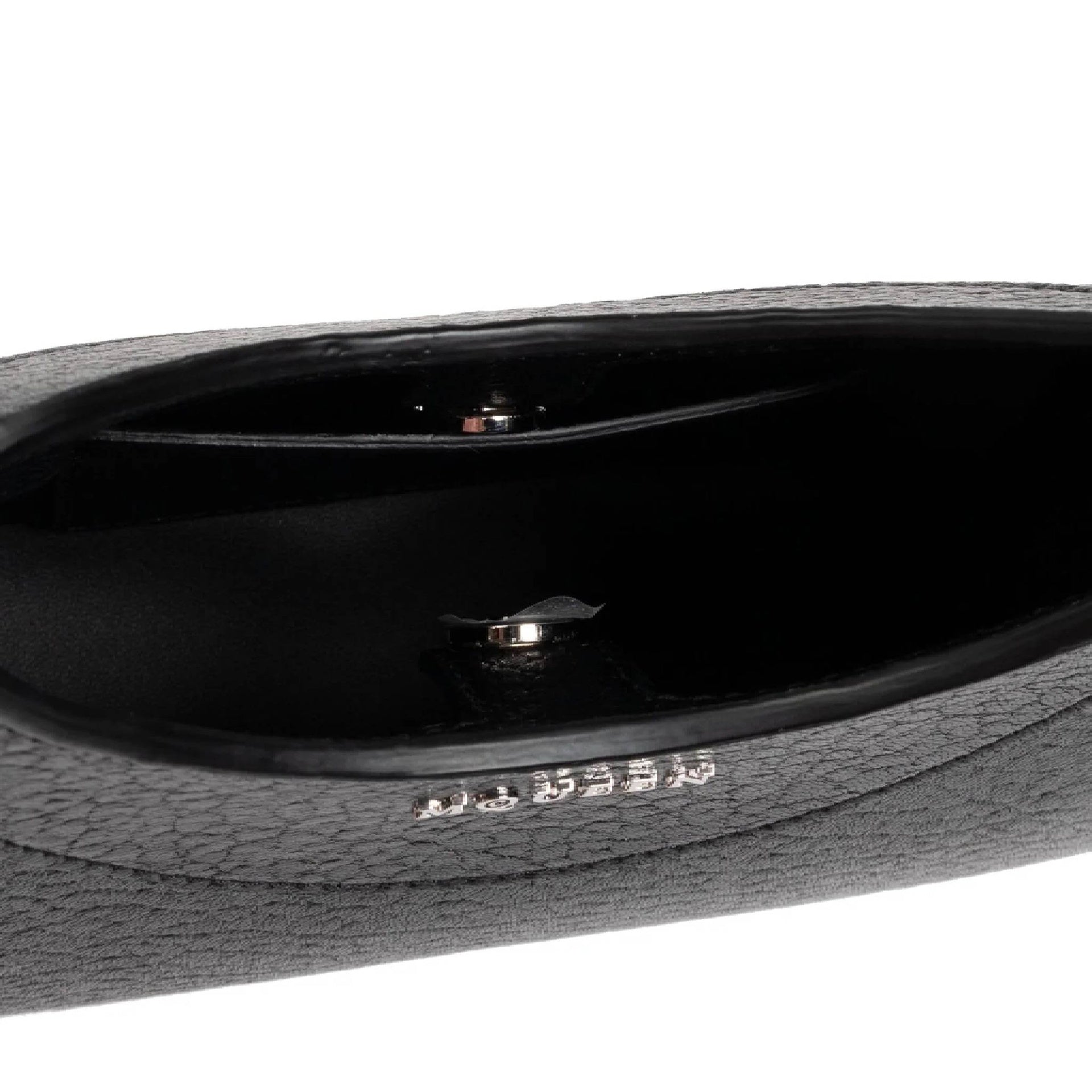 Mini T-Bar Bag Black Lamb Leather
