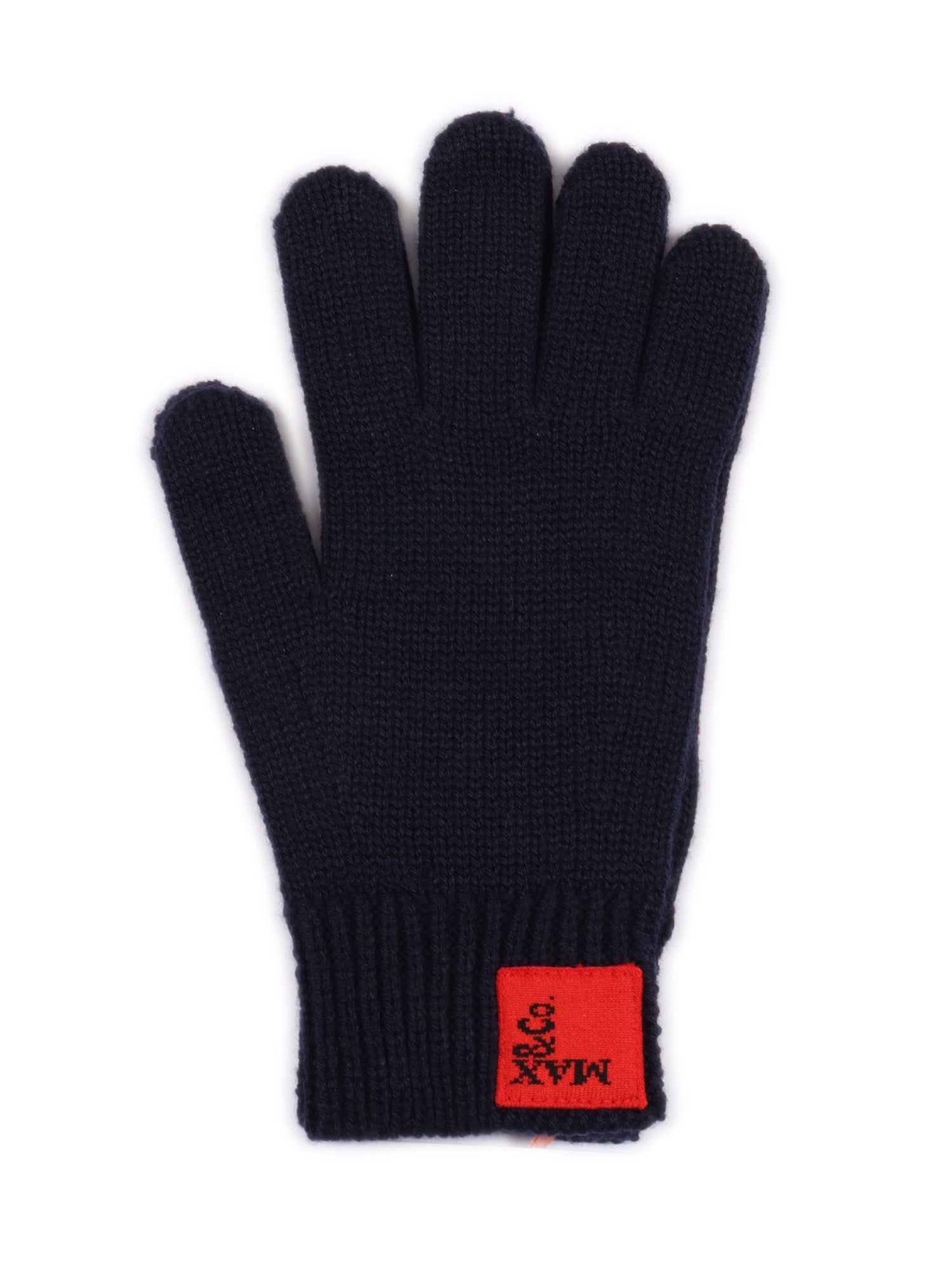 Gloves Blue Wool Acrylic