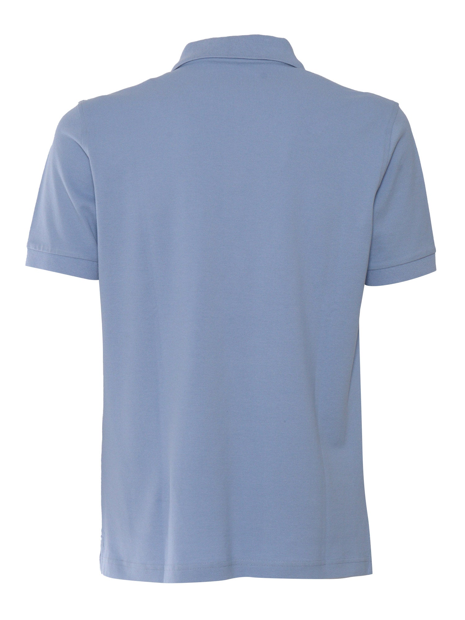 PIQUET POLO Light Blue Cotton Elastane Shirt