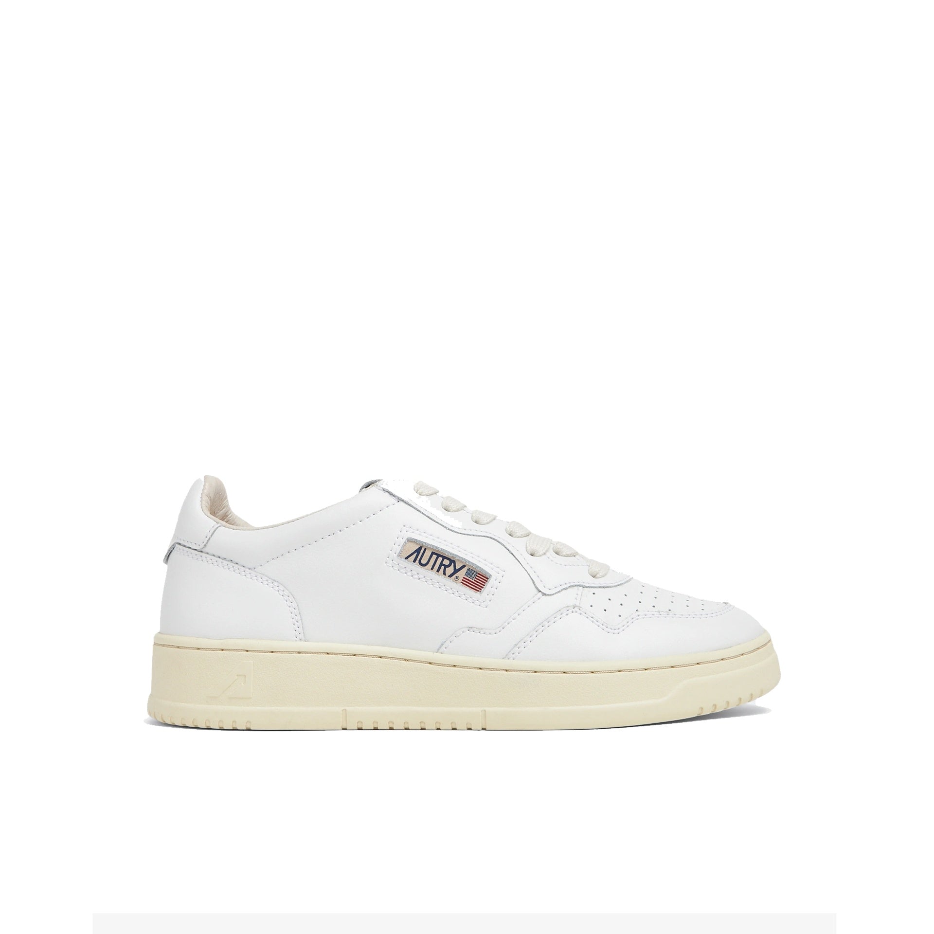 Autry Medalist Low Sneakers White Leather