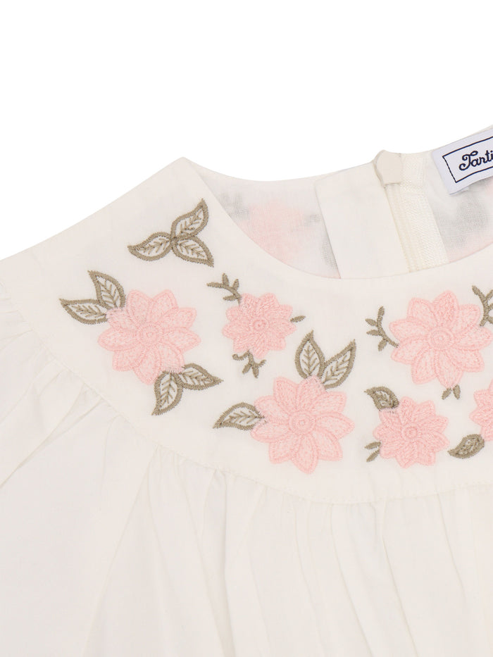 DRESS White Cotton