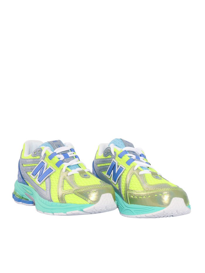 Scarpa Kids Lifestyle Alkaline Green - Blue Bird Synthetic Yellow Kid Sneaker