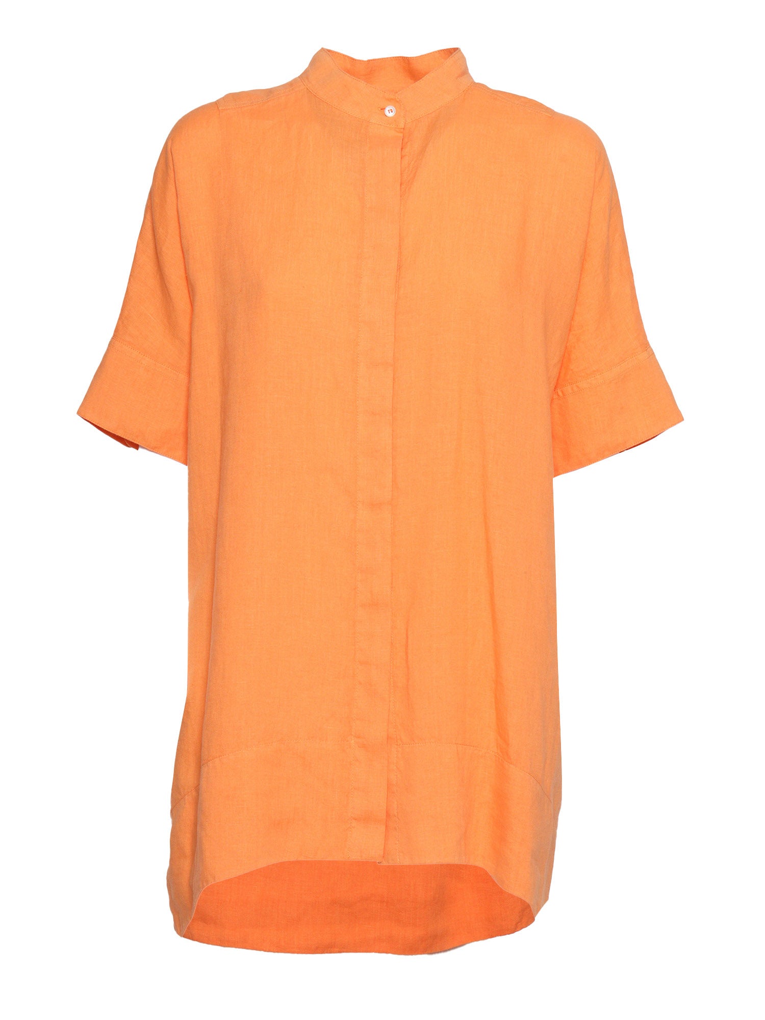 MOD.5406 SHIRT Orange Linen