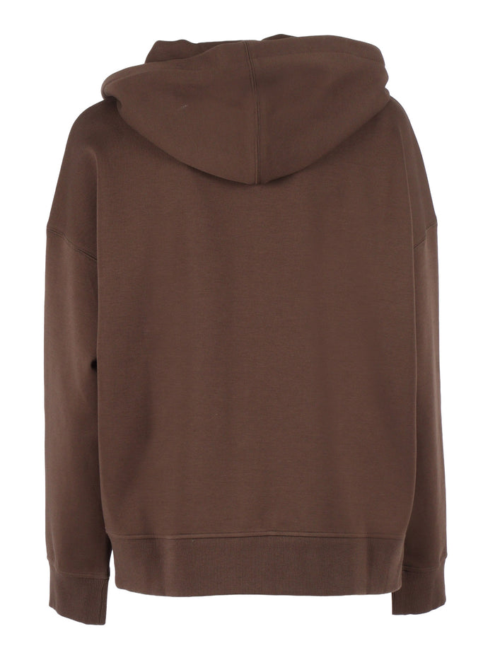 SWEATSHIRT Brown Cotton Polyester