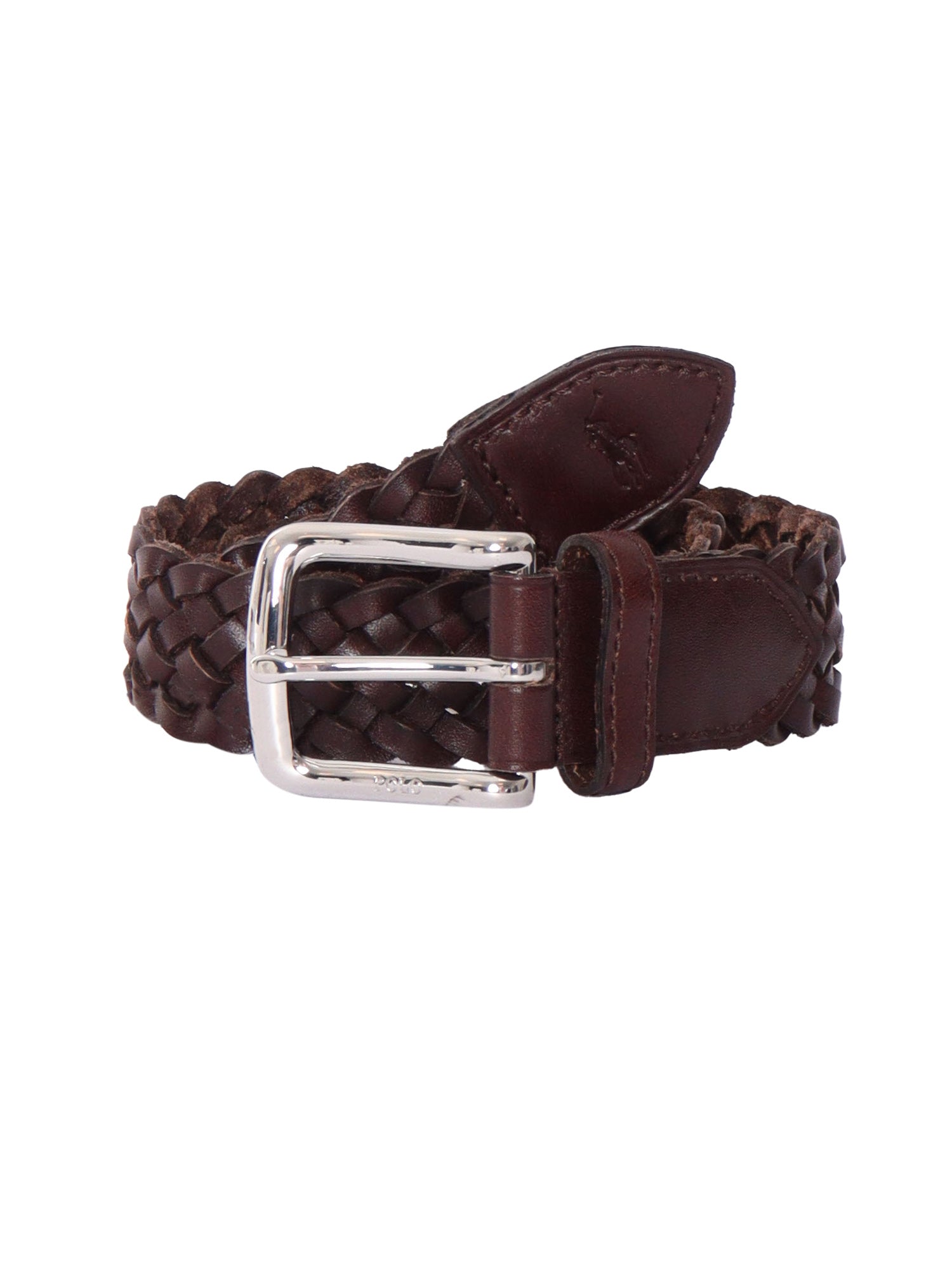 Wstend Braid-Belt-Medium Brown Cow Leather