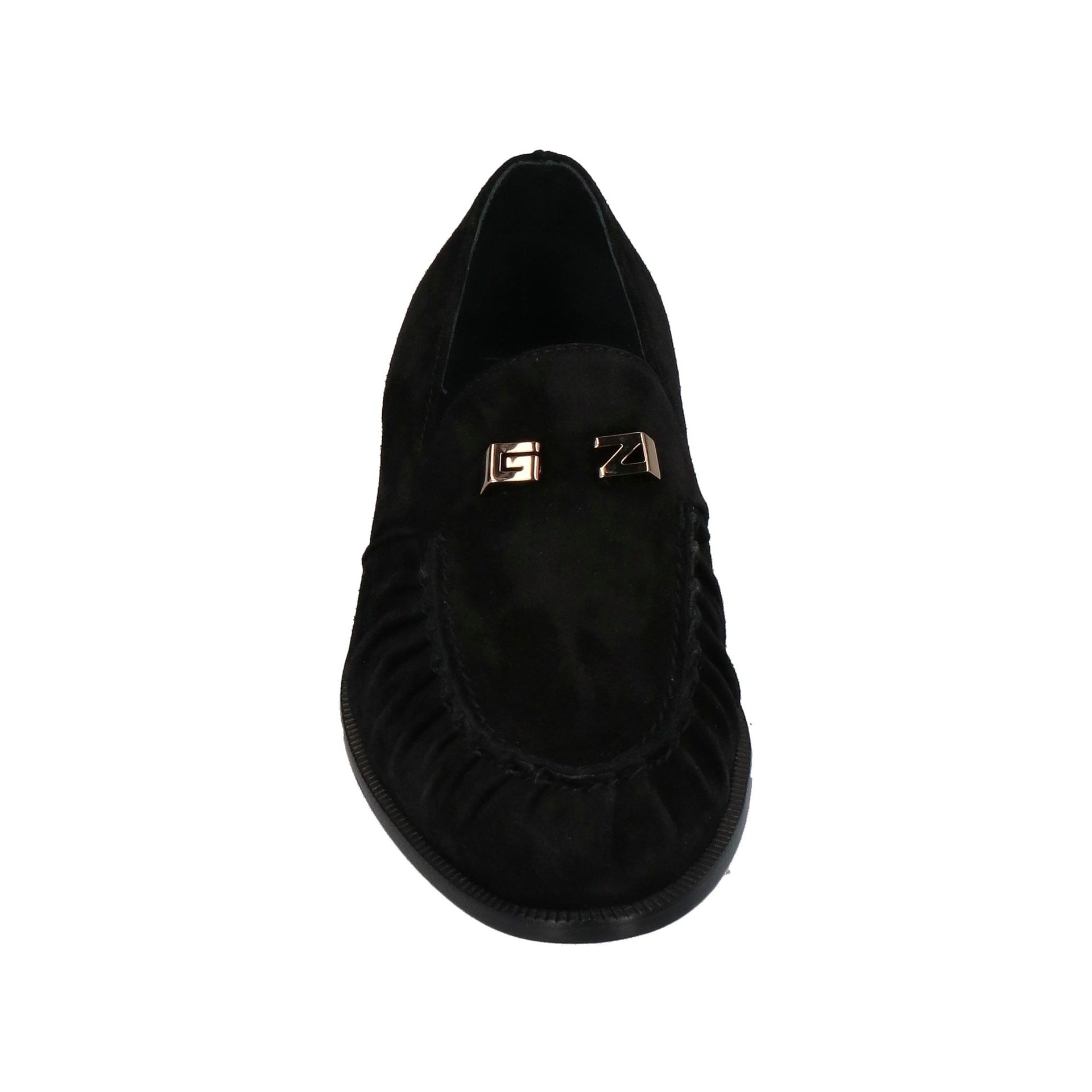Leather Loafers Black Calf