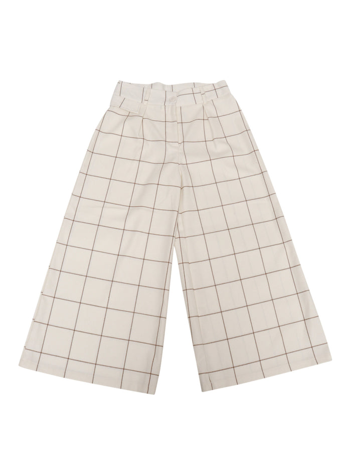 Beige Palazzo Pants