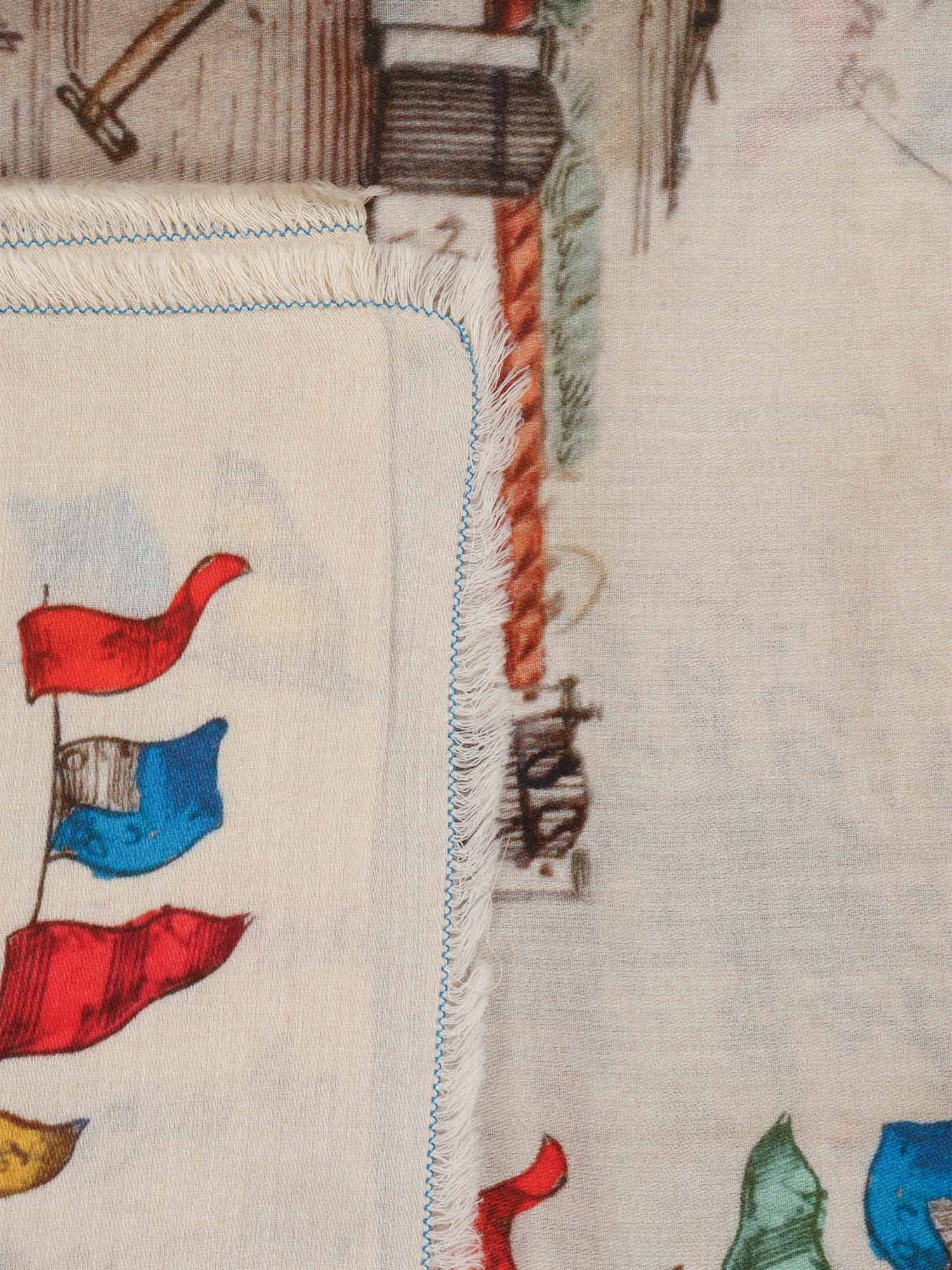 Little�baloon 70x70 Scarf Cotton