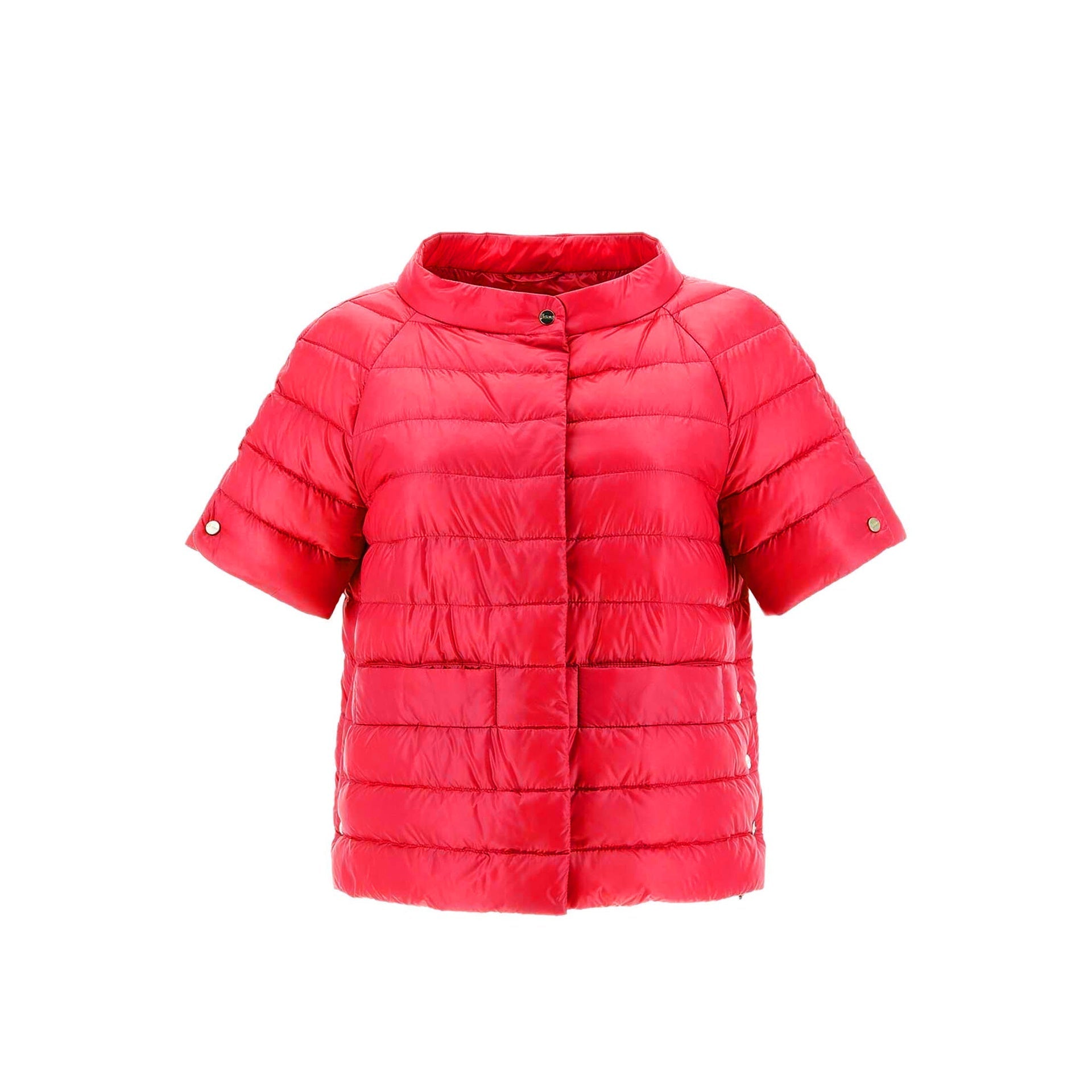 Herno Ultralight Down Jacket Red Polyamide