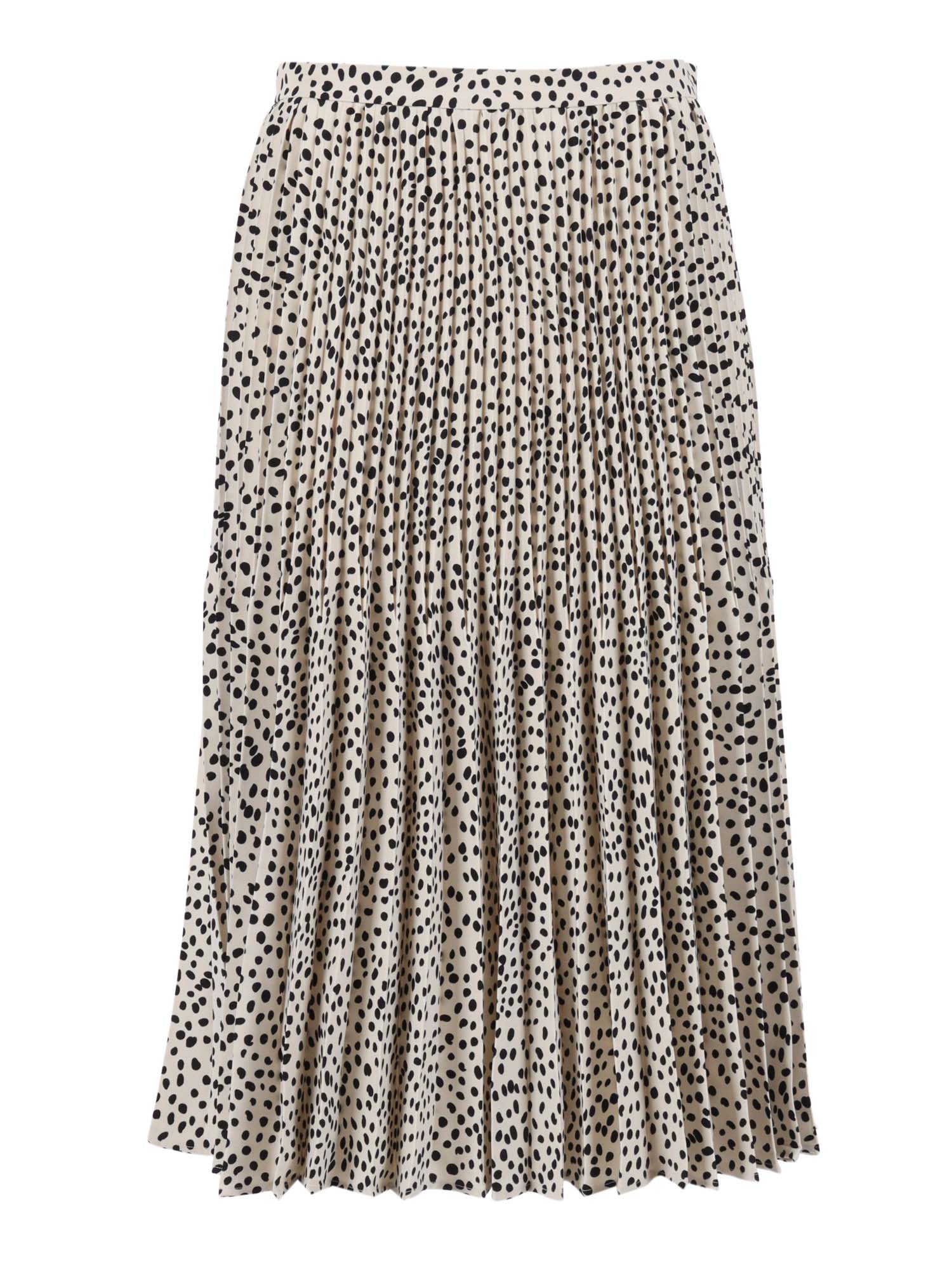SKIRT Beige Polyester