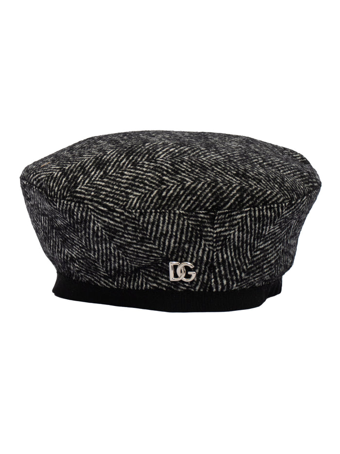 Beret Black Hat