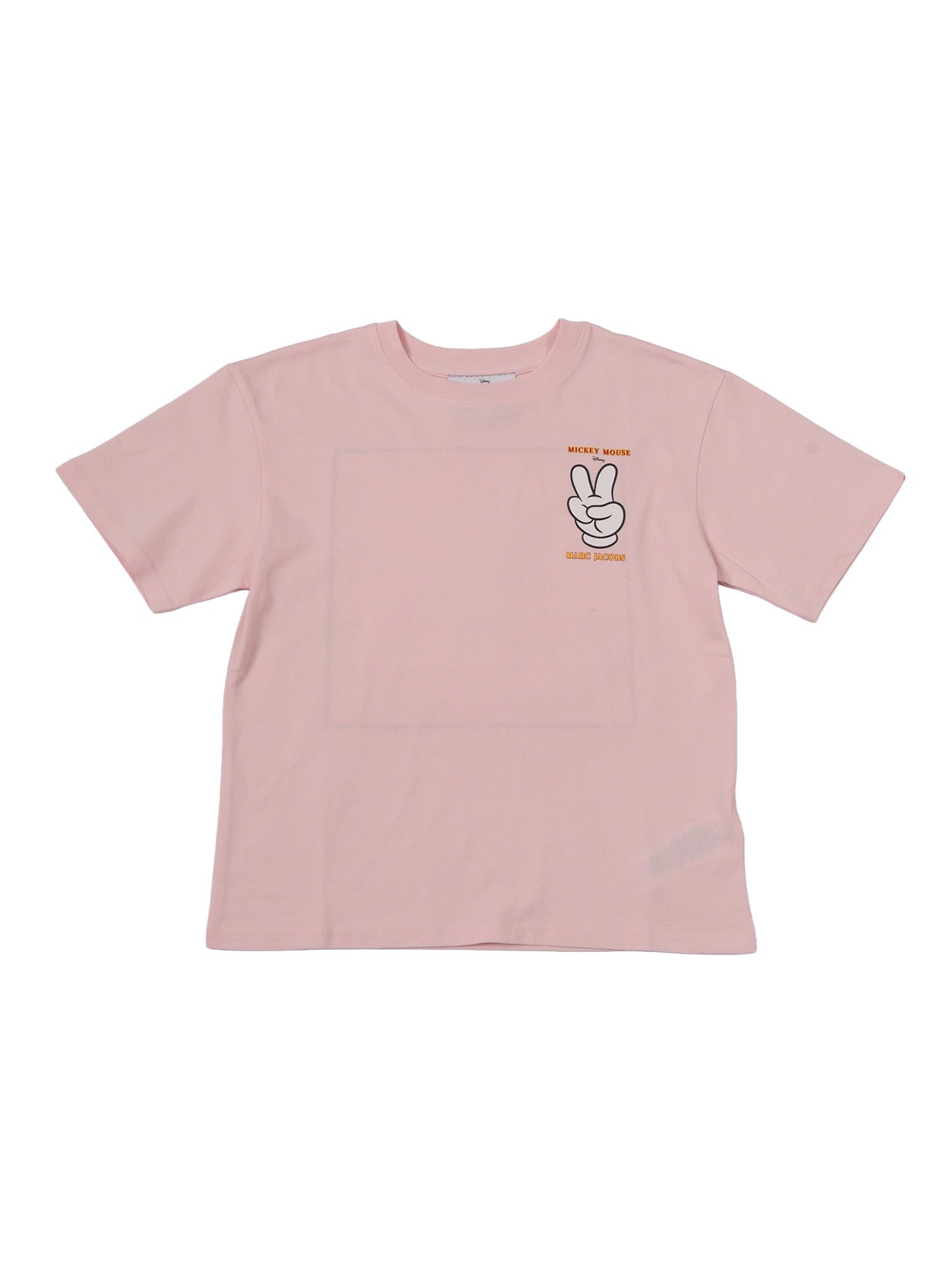 T-Shirt Pink Cotton Fabric 2 Short Sleeves