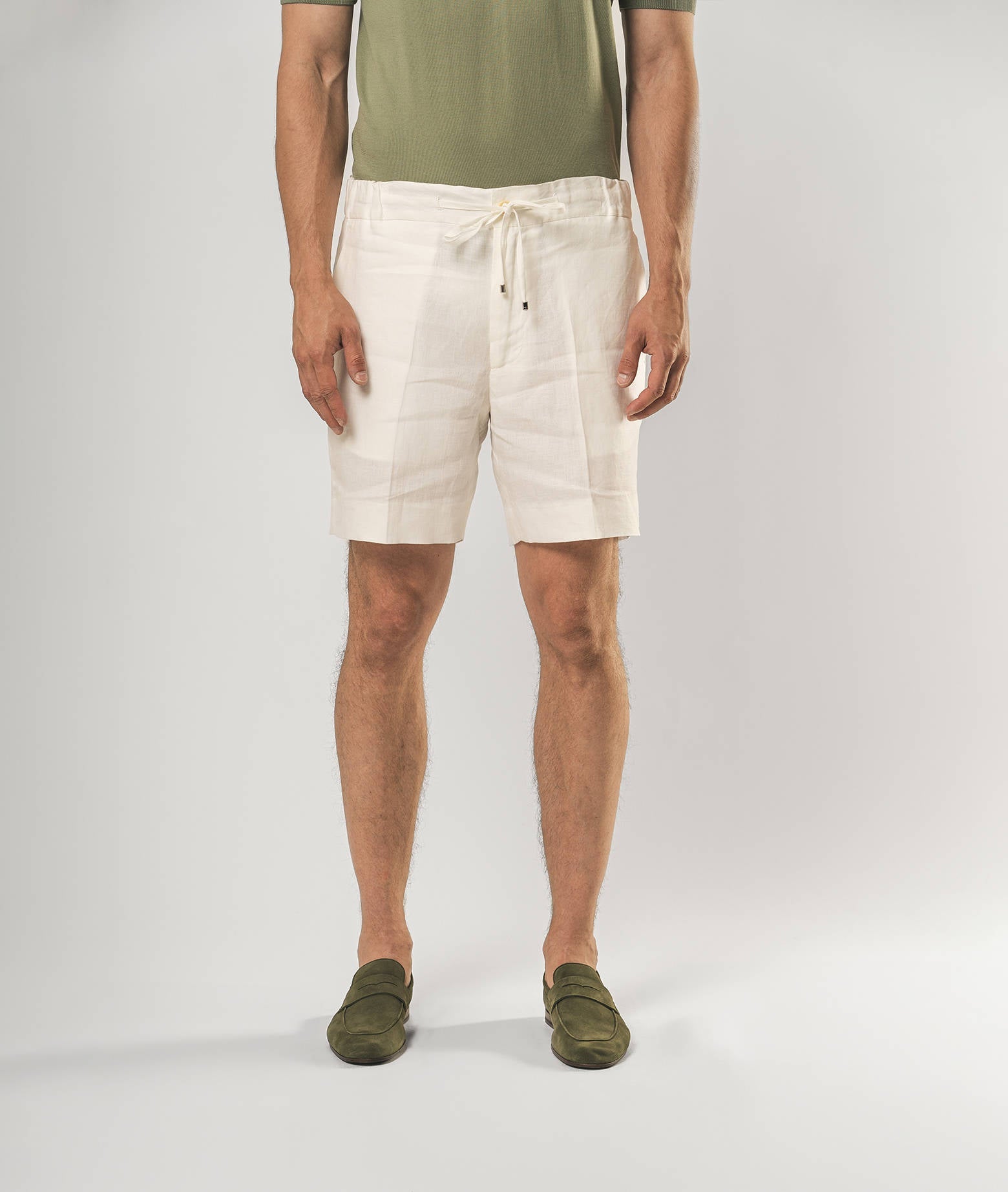 Linen Shorts Antibes Midnightblue