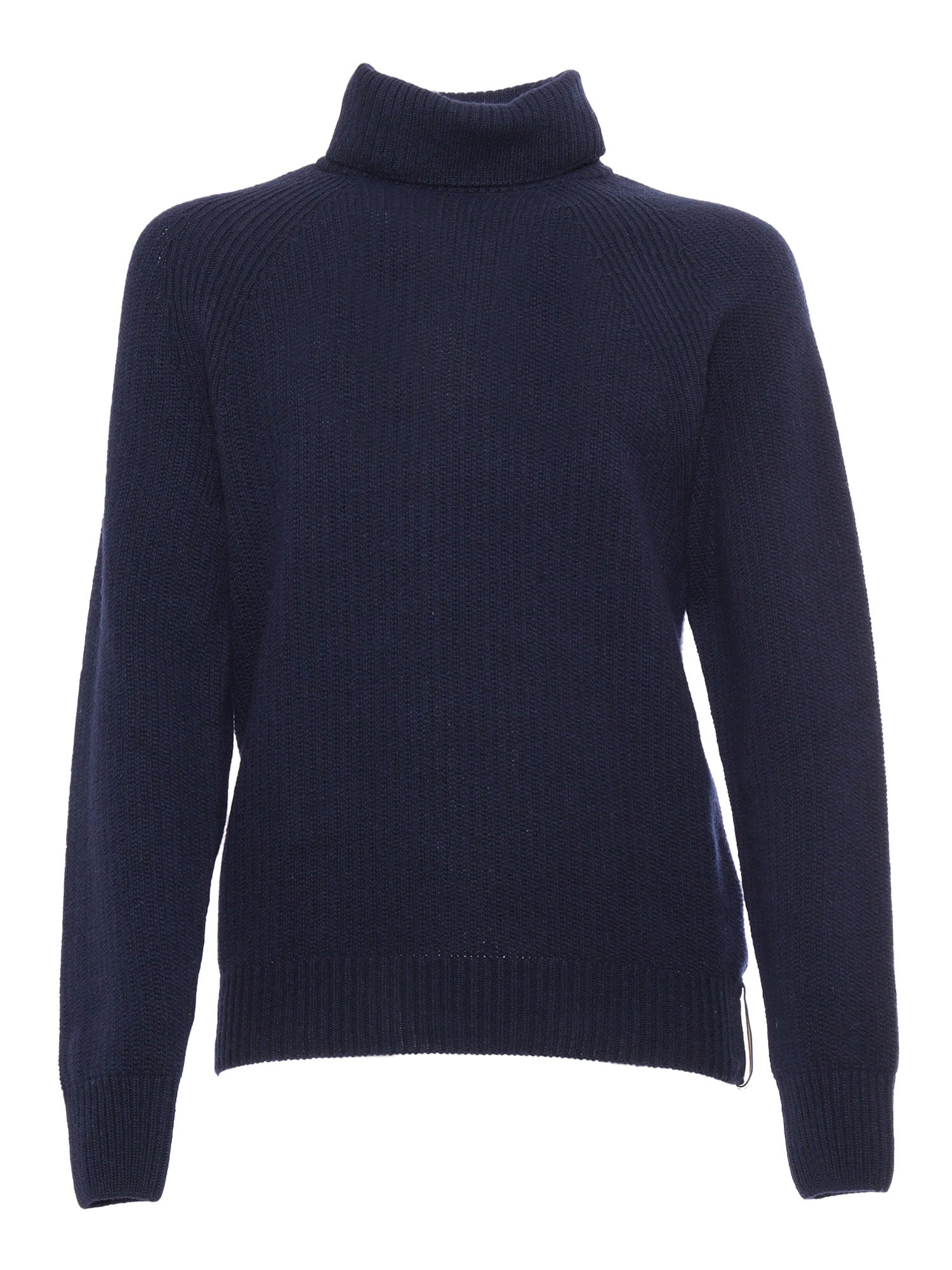 Virgil Merino Sweater Blue Wool Crewneck