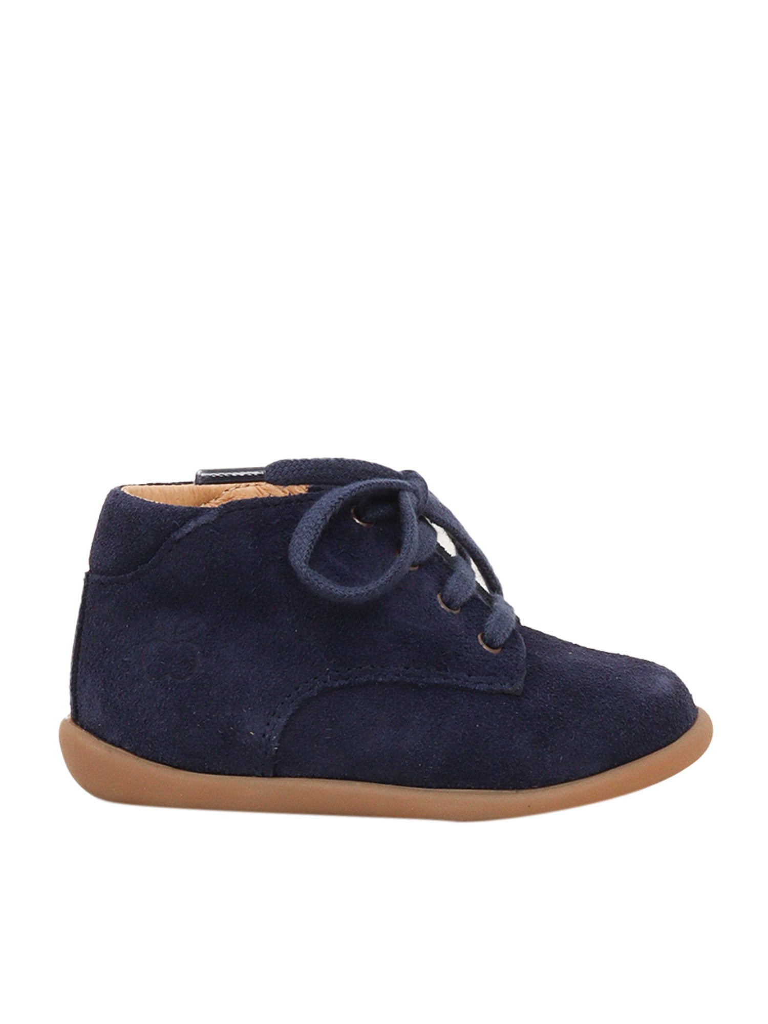 Stand-Up Derby Shoes Blue Kid Sneaker