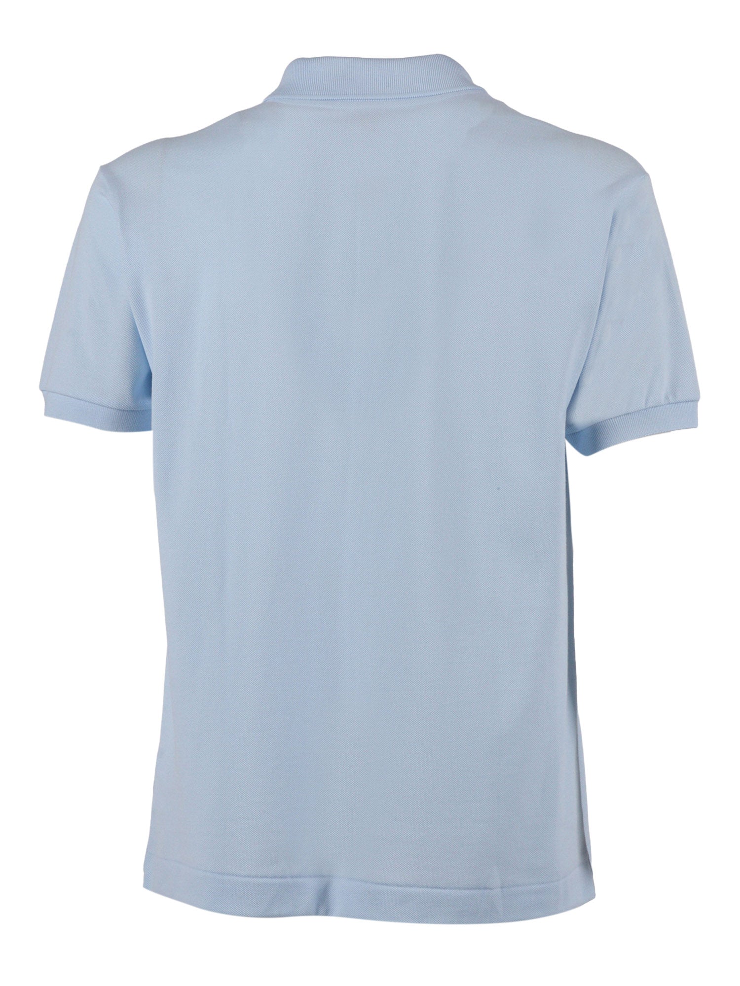 BEST SHORT SLEEVE POLO Light Blue Cotton Sleeves