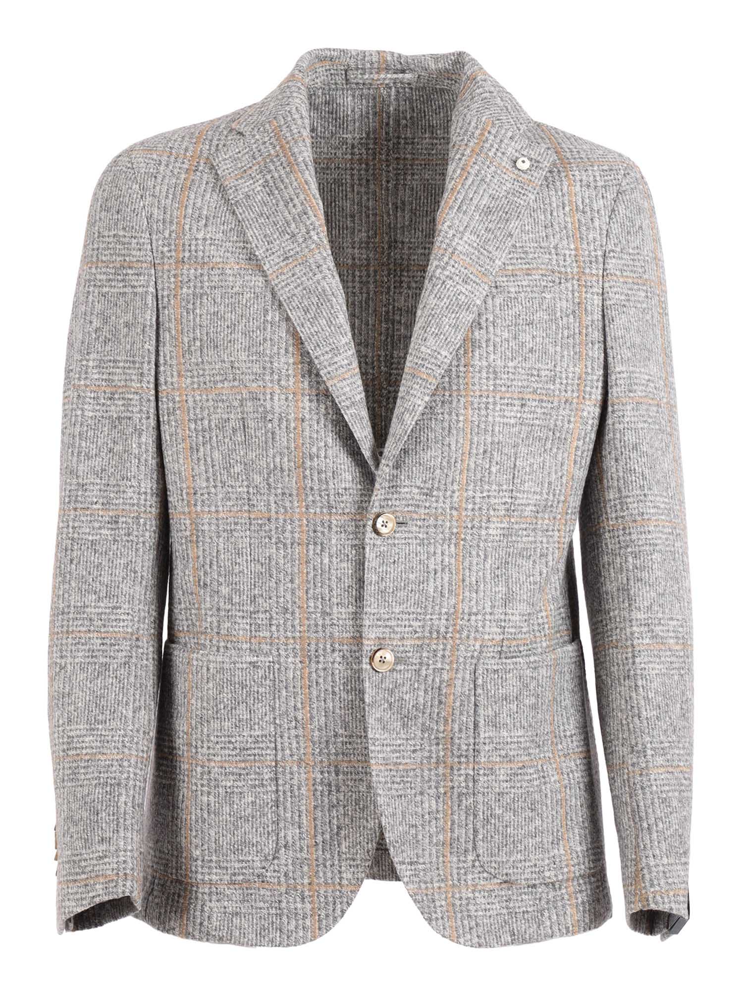 Jacket Grey Single Breasted