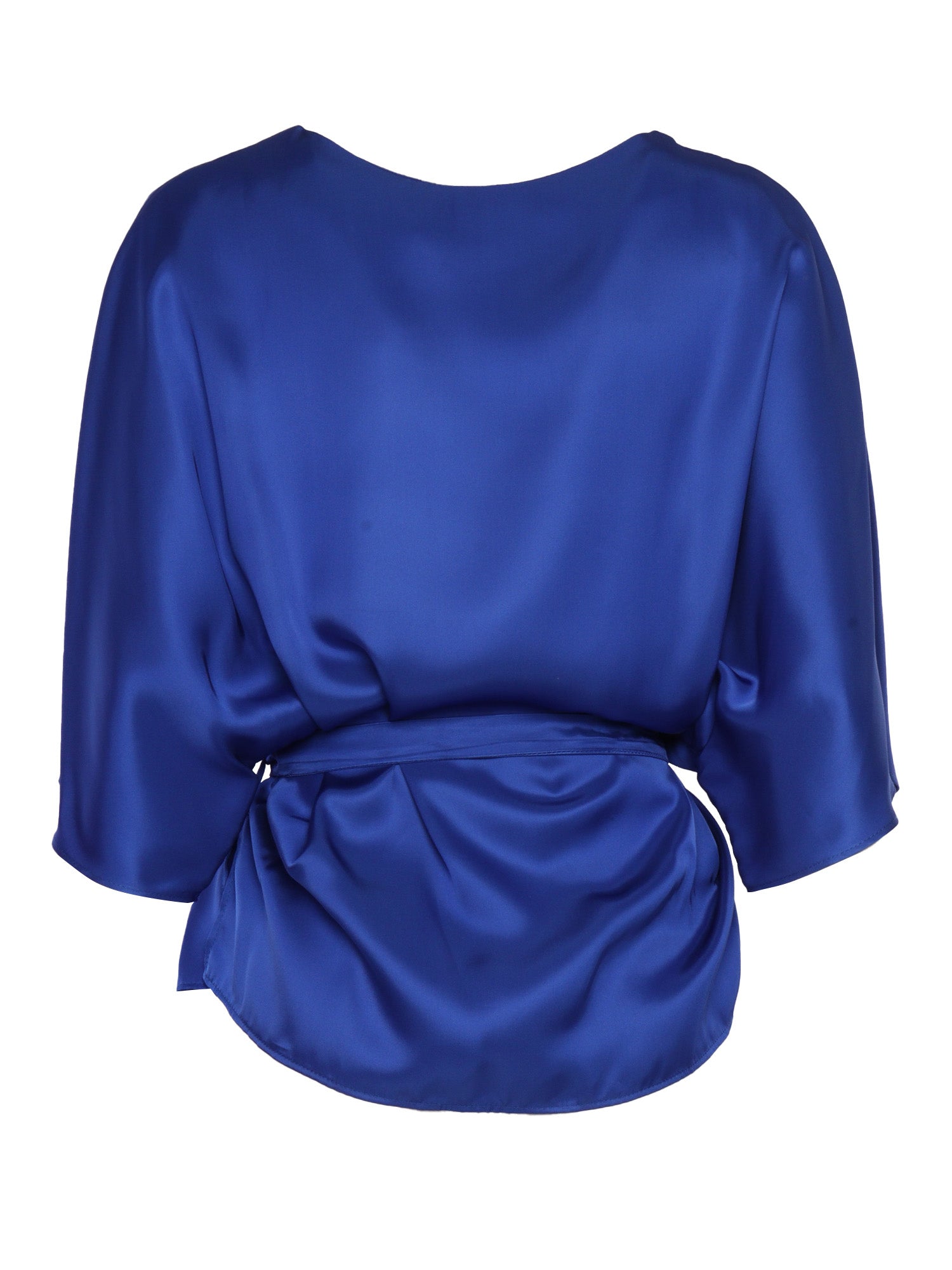 Belted blouse Blue Viscose