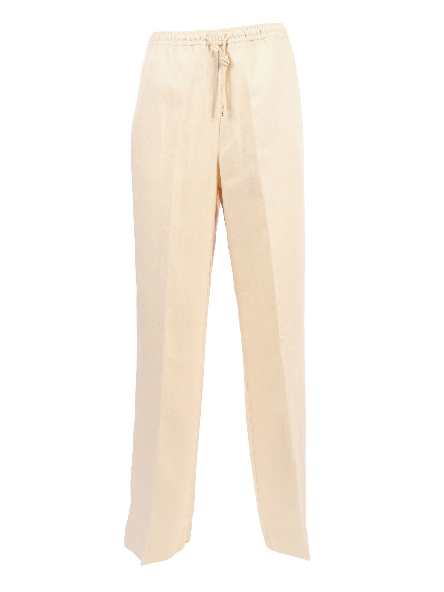Trousers Beige Linen Pant