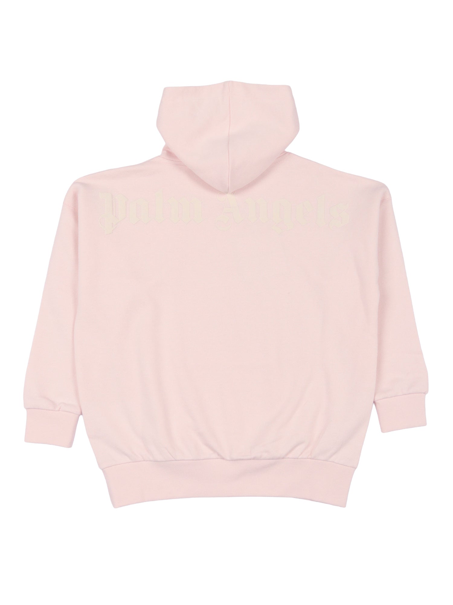 OVERLOGO OVER FIT HOODIE GIRL Pink Cotton Sweatshirt