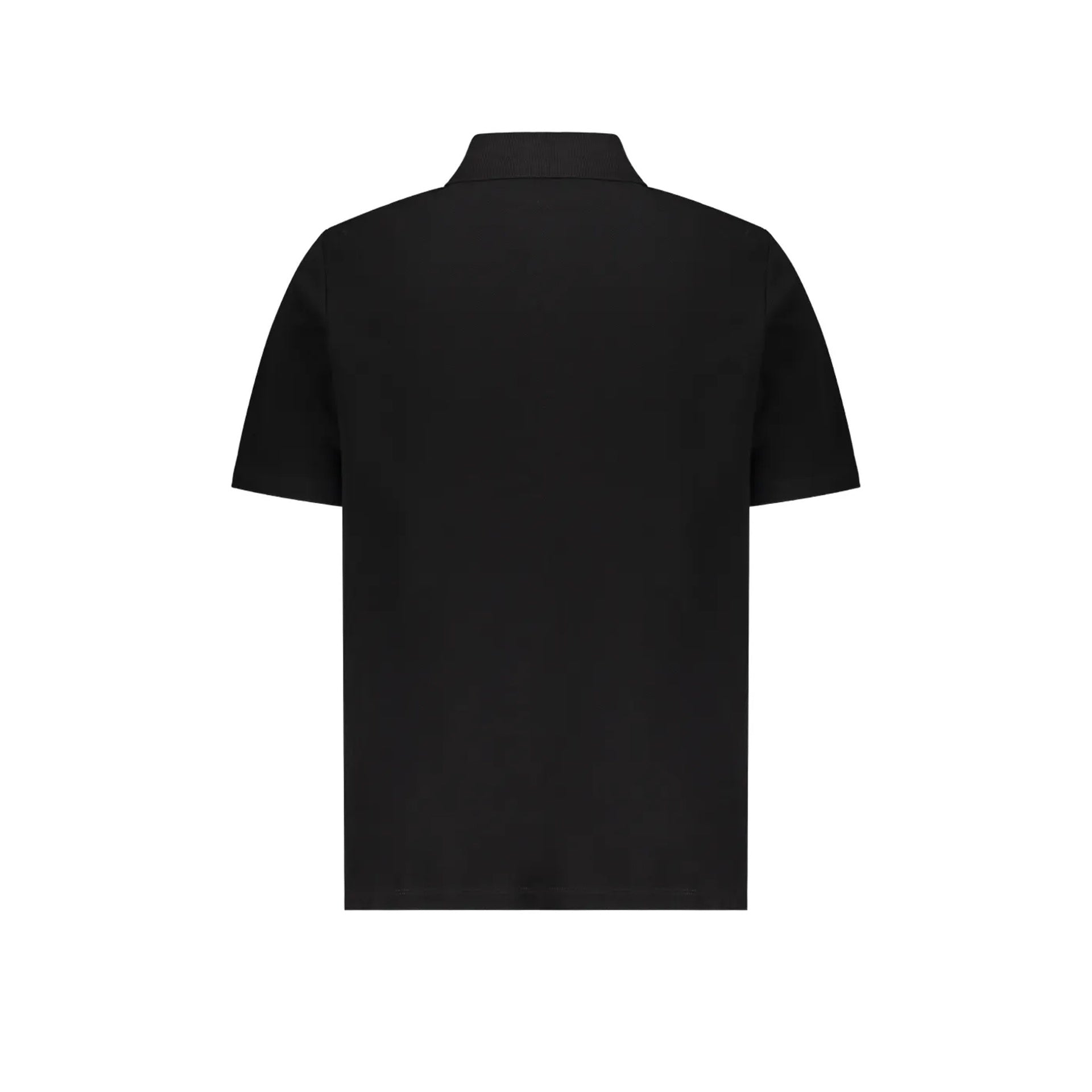 Cotton Polo Shirt Black