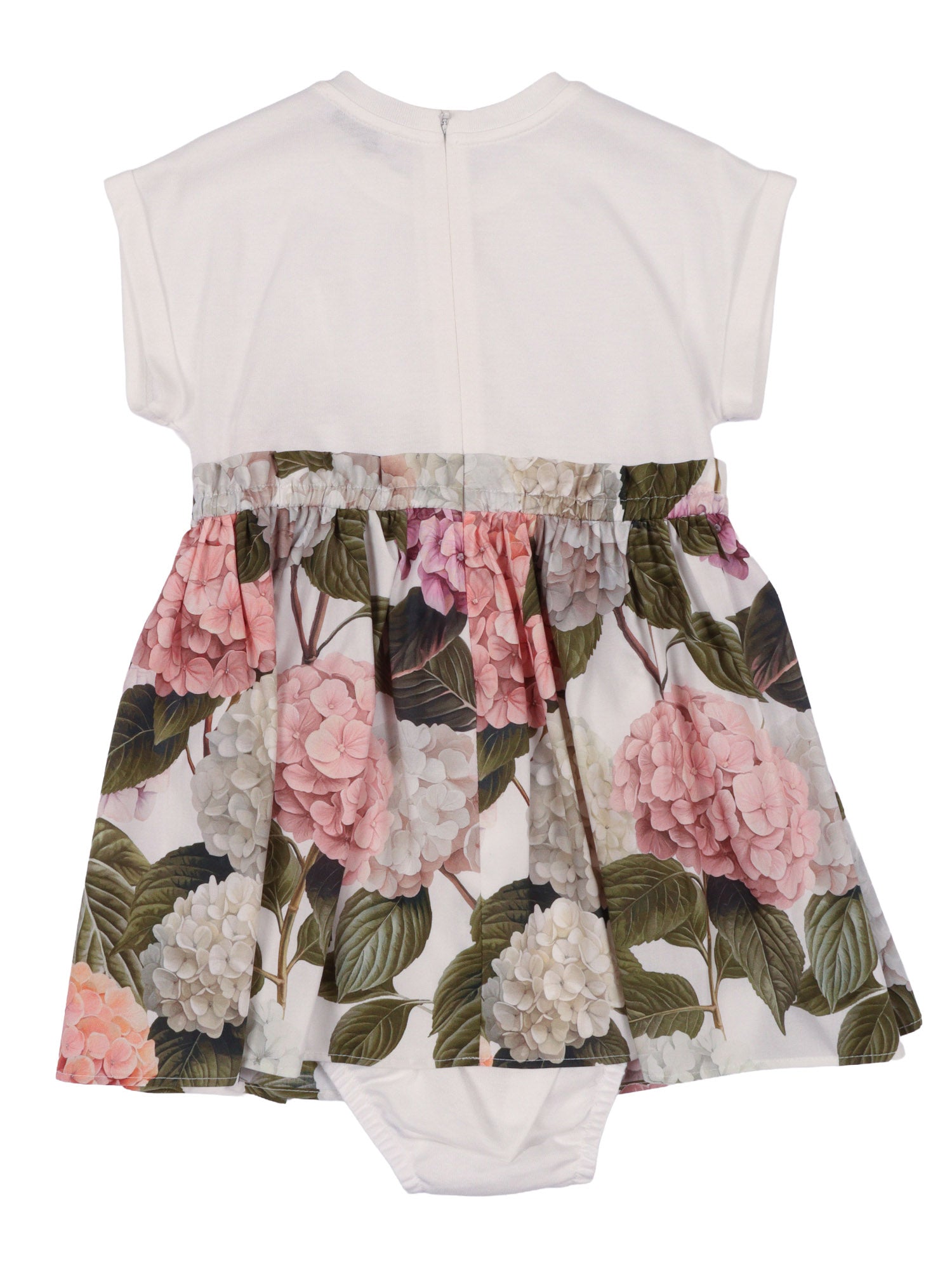 DressShortSl+culotte White Dress