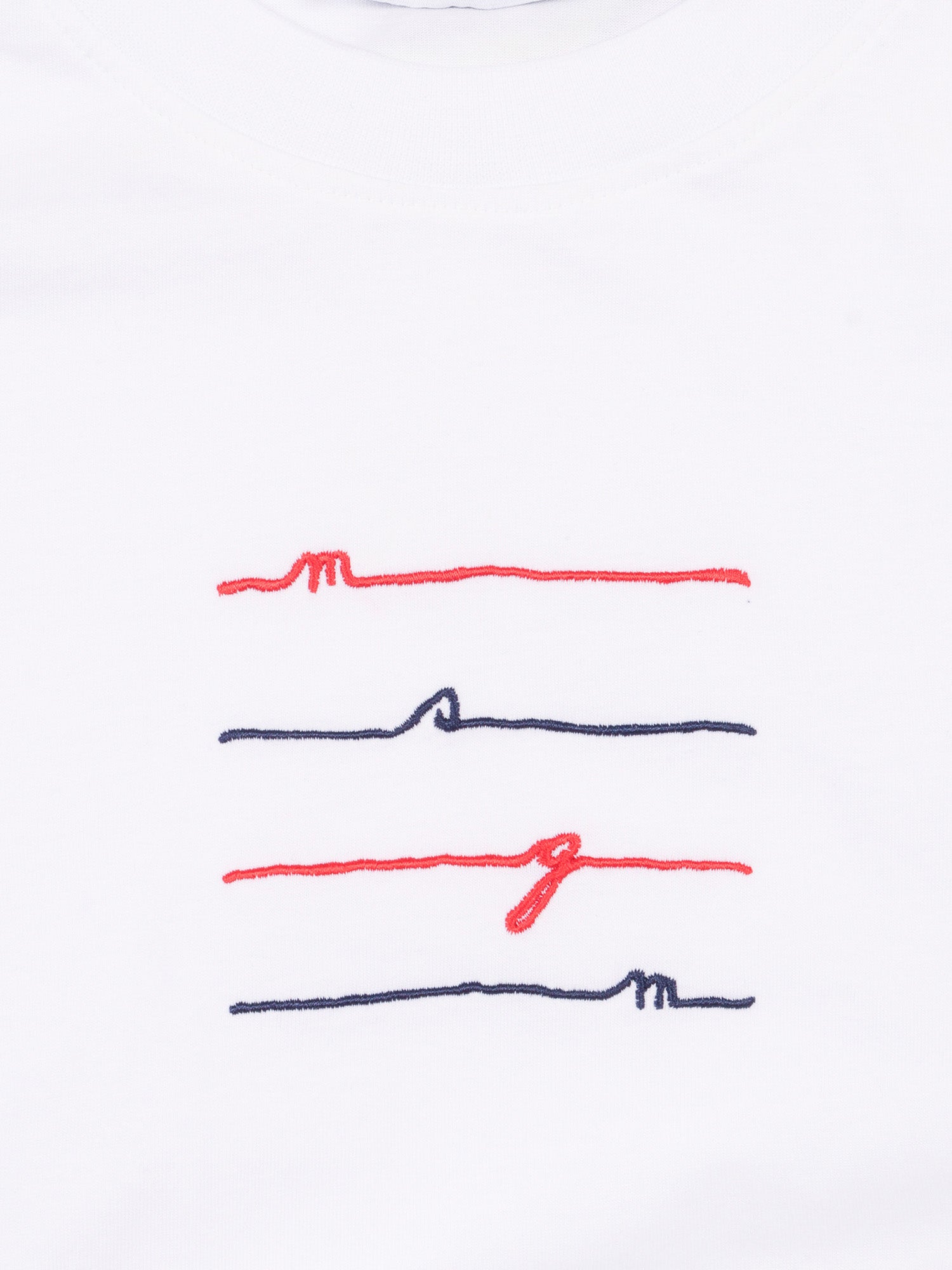 CROPPED JERSEY T-SHIRT GIRL White Cotton Short Sleeves