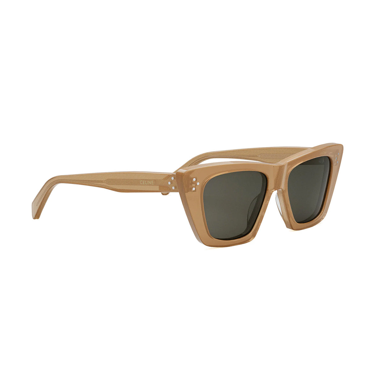 CL40187I 59A Beige Acetate Occhiali Sole