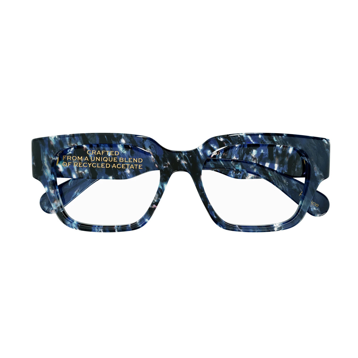 CH0150O Linea Gayia 008 Blu Recycled Acetate Occhiali Vista