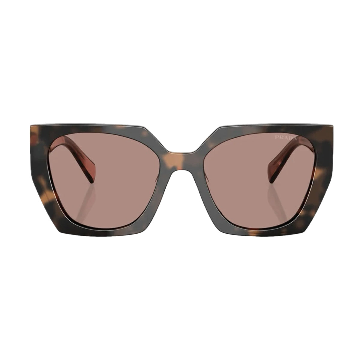 Prada PR15WS 23A60B Malva Tartarugato Marrone Acetate Occhiali Da Sole