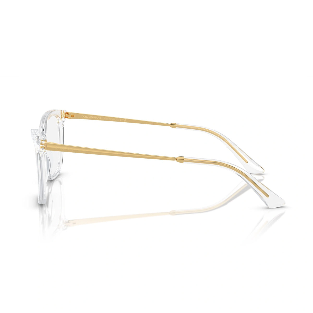 DG3347 3133 Trasparente Acetate/metal Occhiali Vista