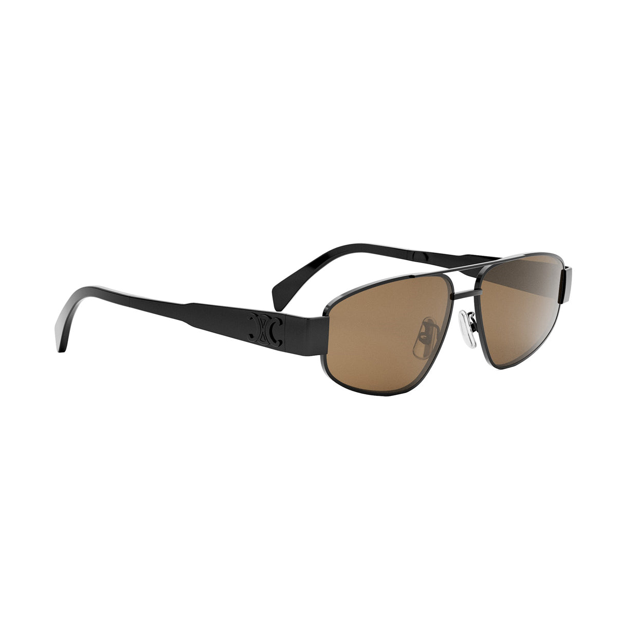 CL40281U 01E Nero Oro Metal Occhiali Da Sole