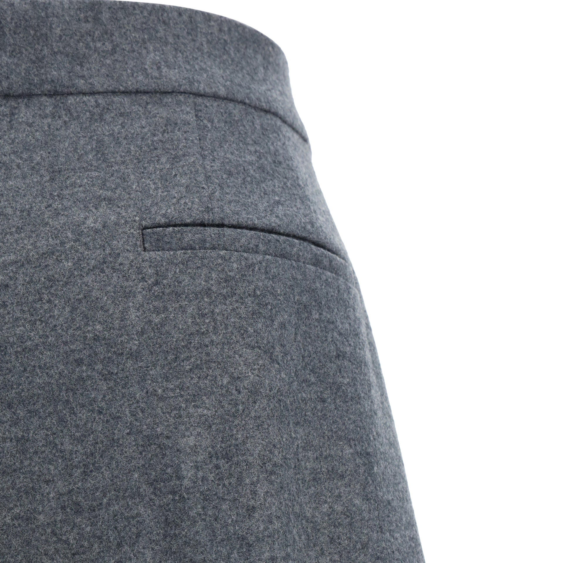 Jil Sander Wool Classic Pants Gray