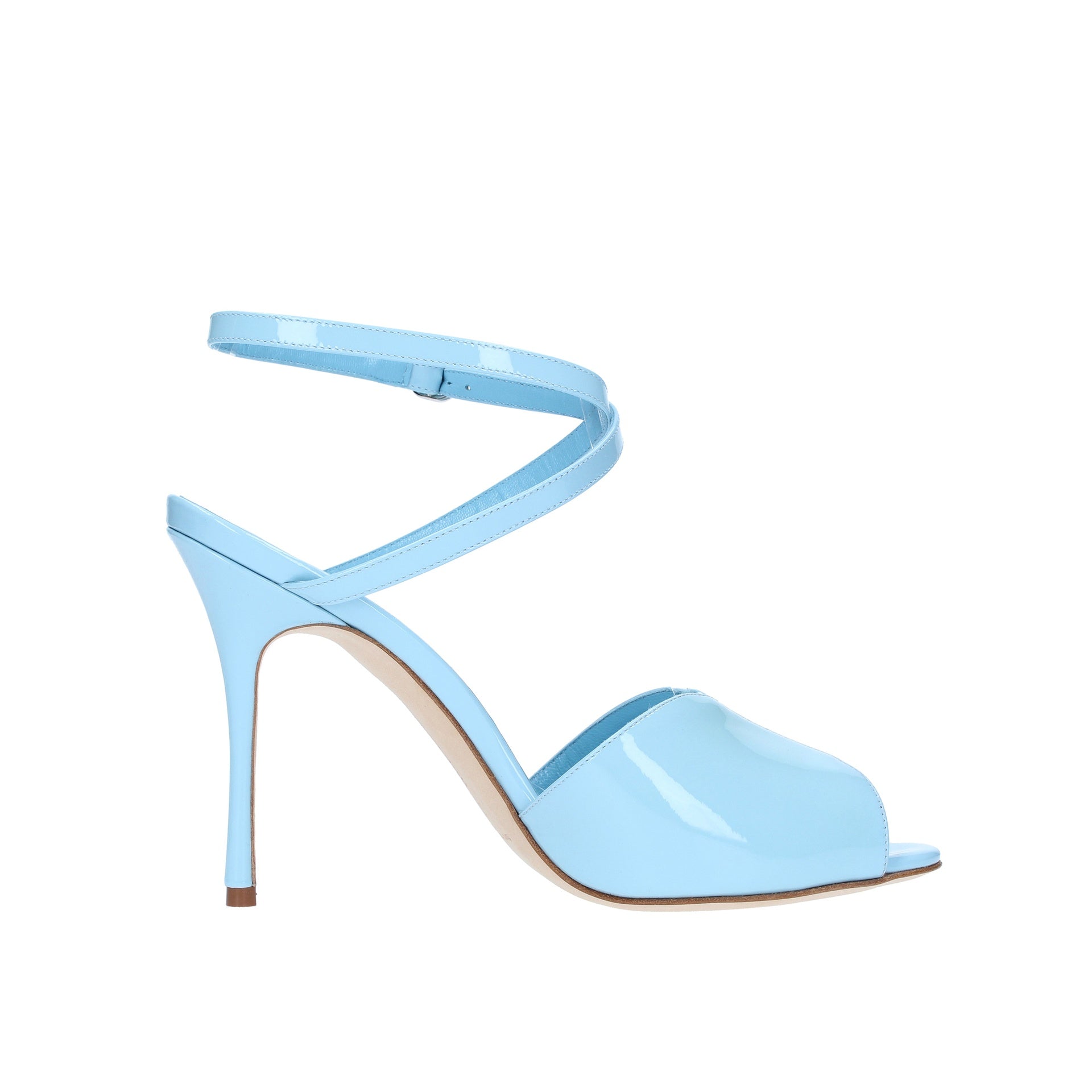 Hourani 105 Sandals Blue Calf Leather