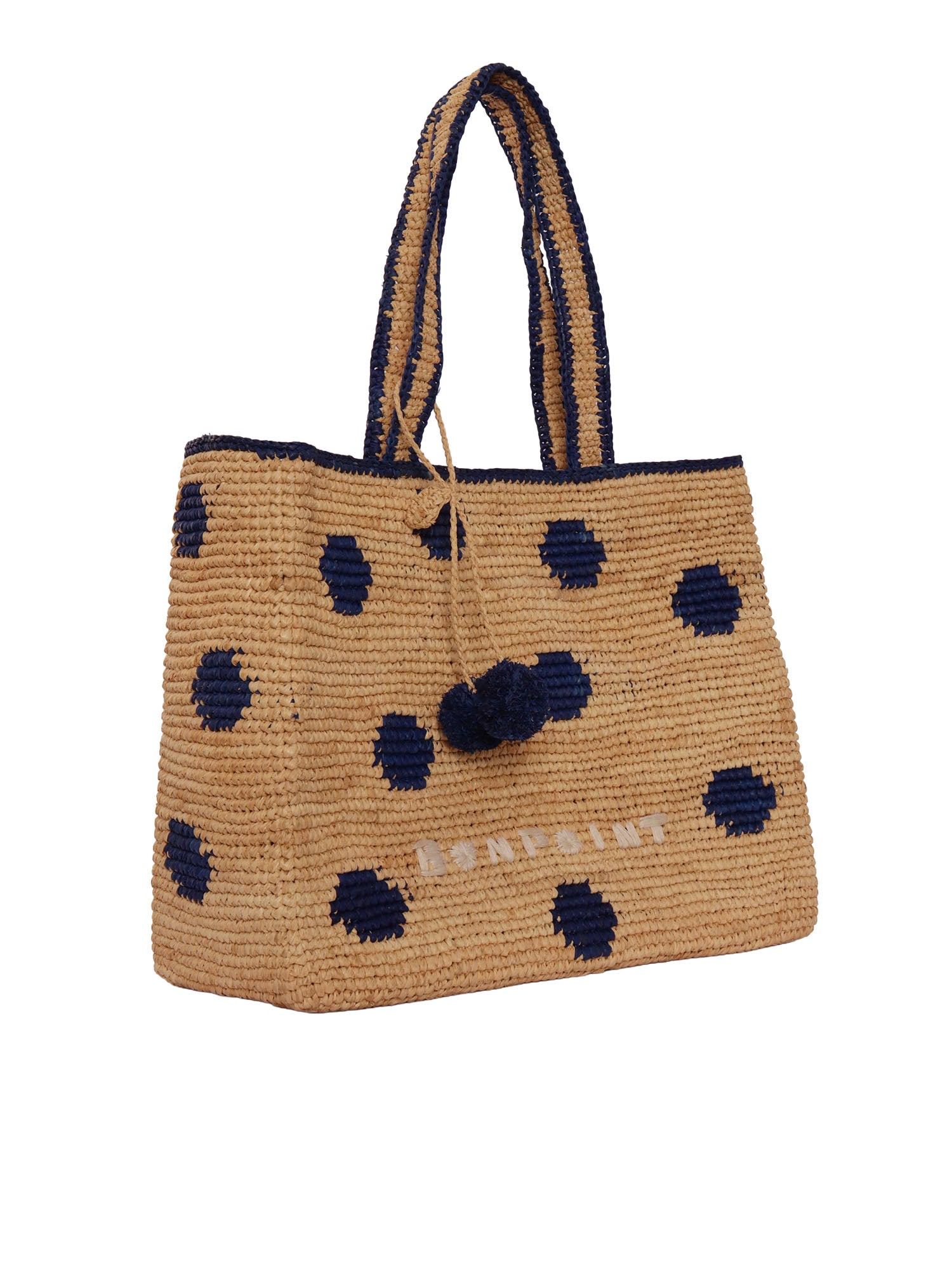 ESMA BAG Beige Raffia Handbag