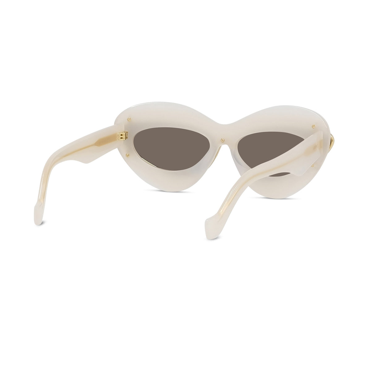 Loewe LW40139U Curvy 25E Avorio Bianco Acetate/metal Occhiali Da Sole