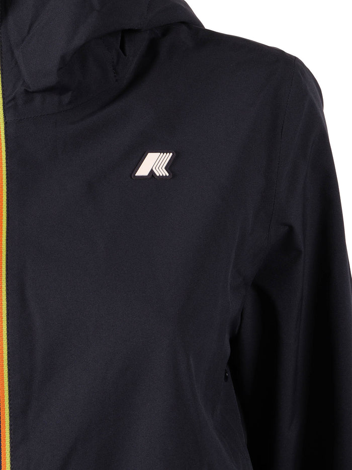 MARGUERITE STRETCH POLY JERSEY JACKET Blue Polyester Giubbino Corto
