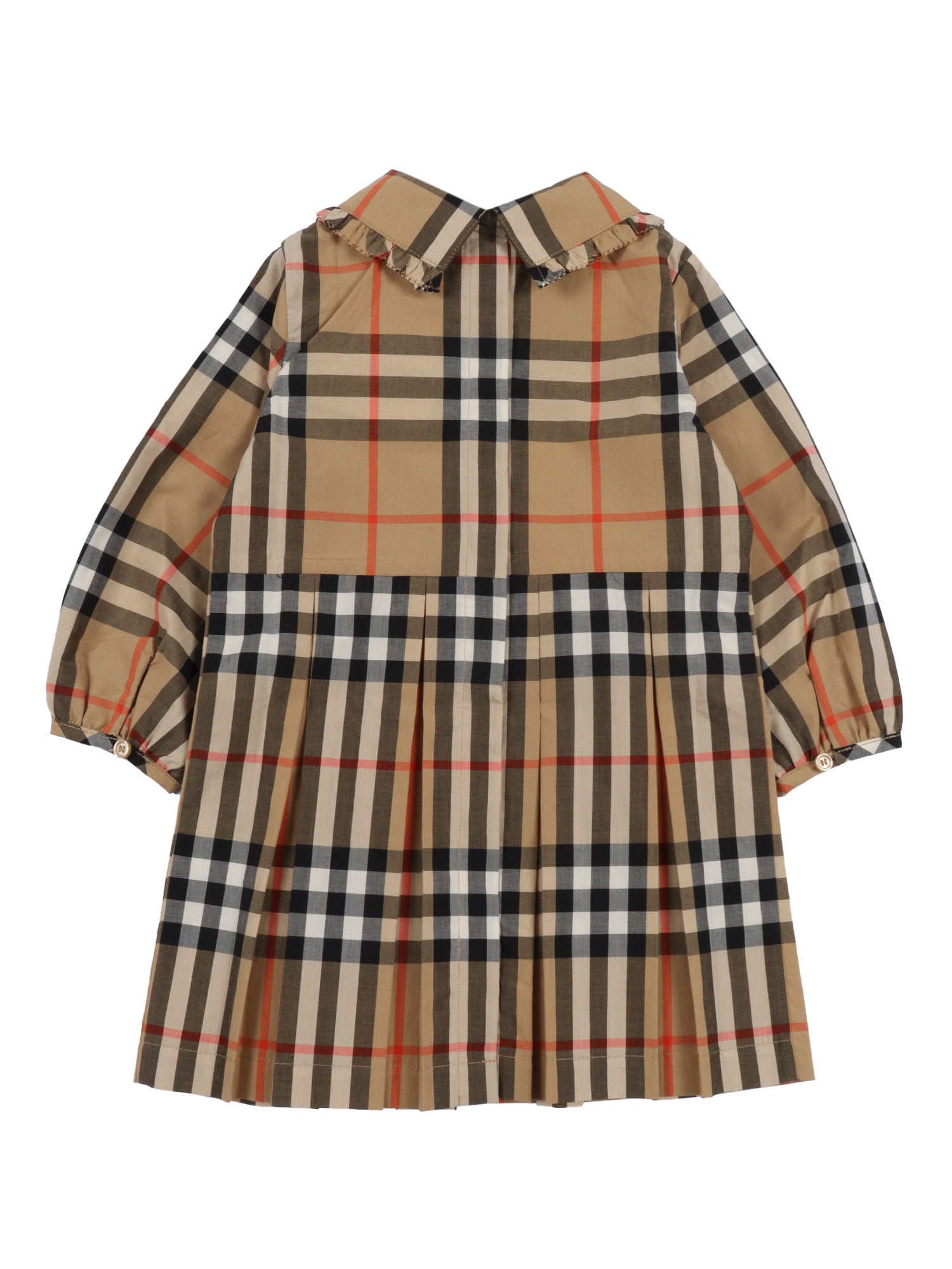 Inf Girl Dresses Beige Cotton