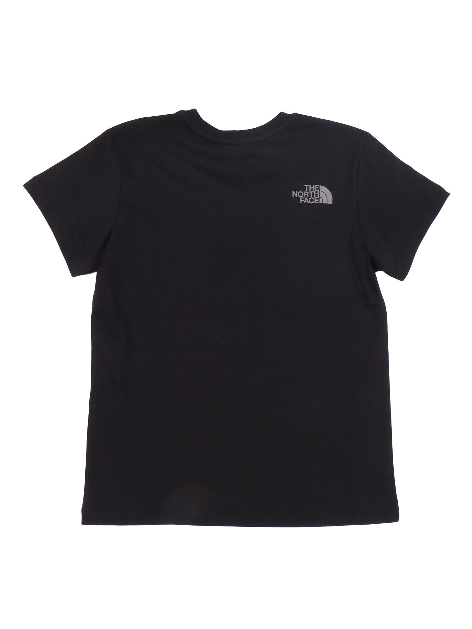 B Reflective Logo Relaxed Ss Tee Tnf Black Cotton Short Sleeves T-shirt
