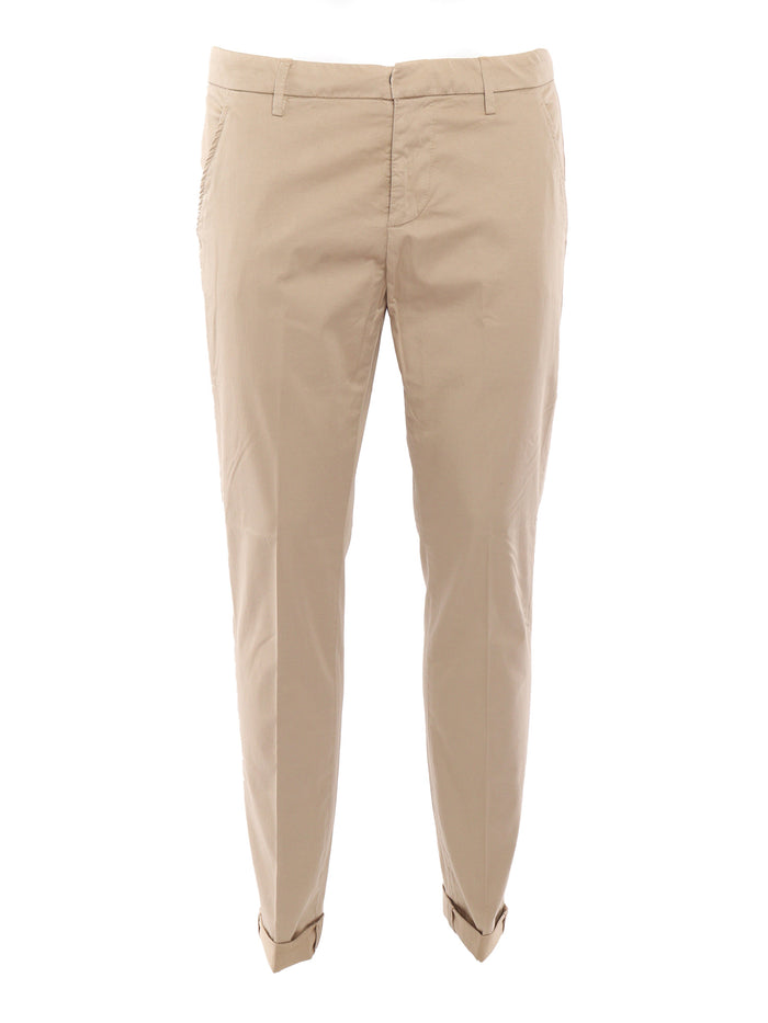 Beige chino trousers Cotton Elastane
