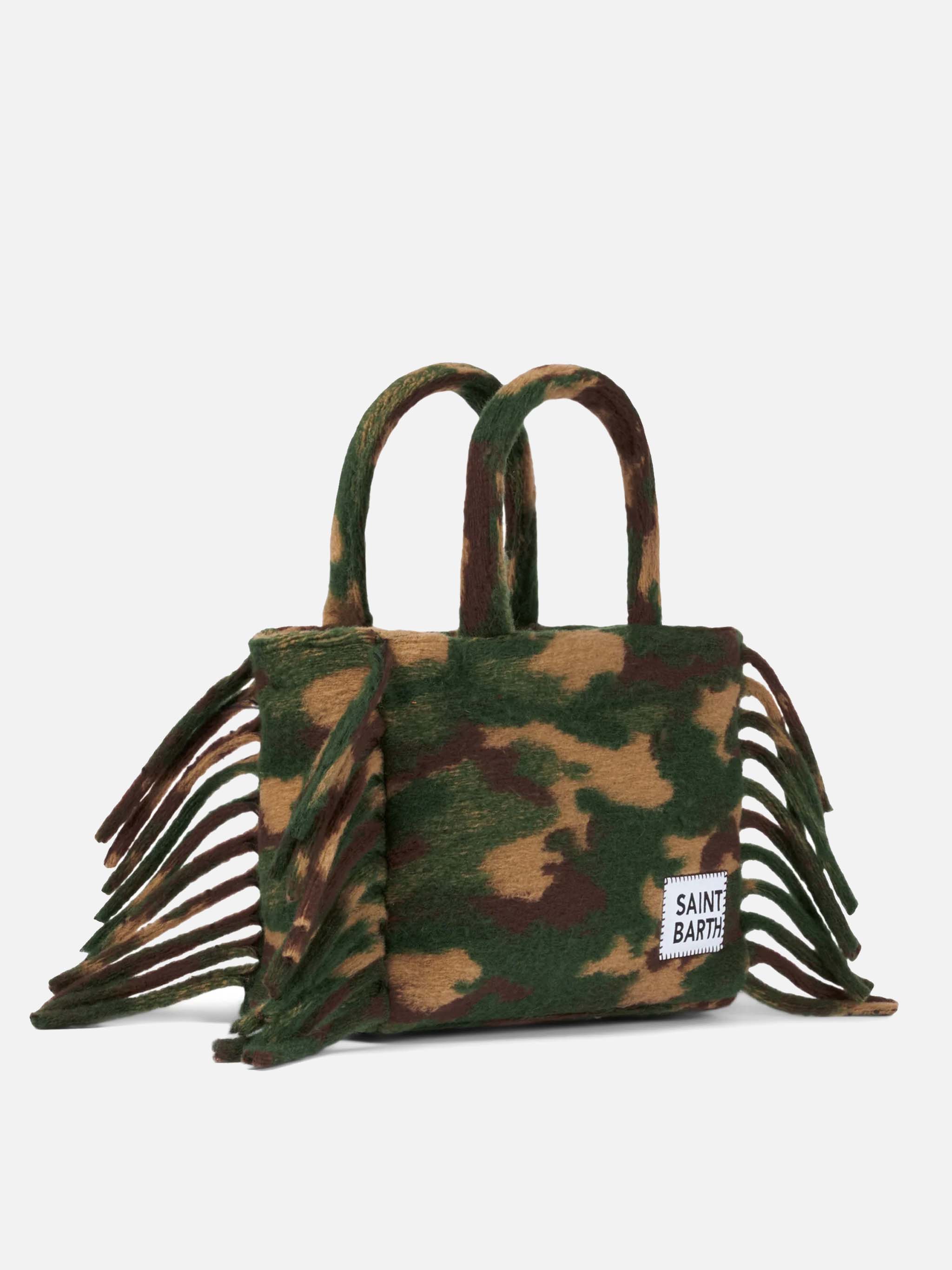 Colette Blanket Handbag With Camouflage Print Bag