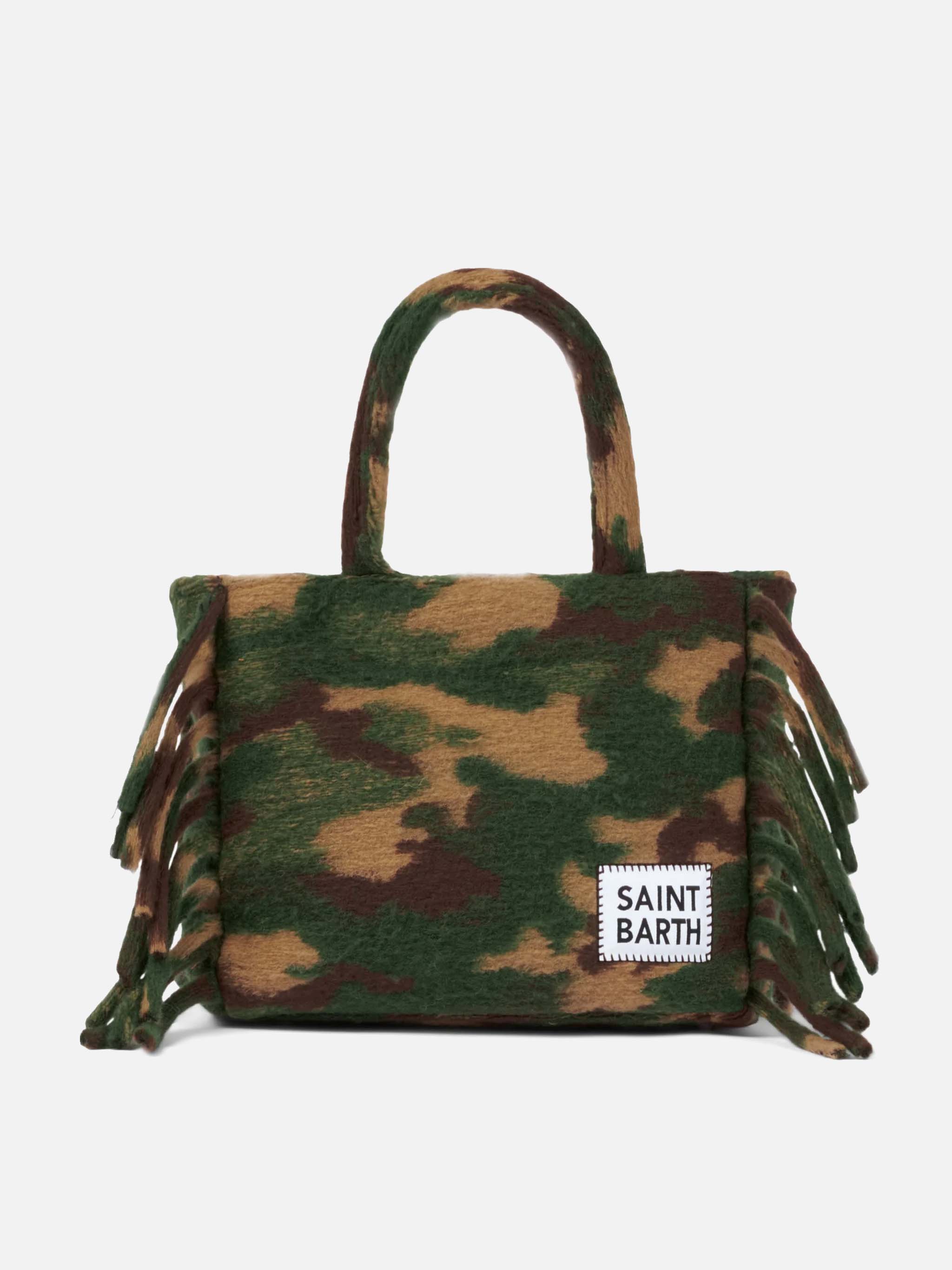 Colette Blanket Handbag With Camouflage Print Bag