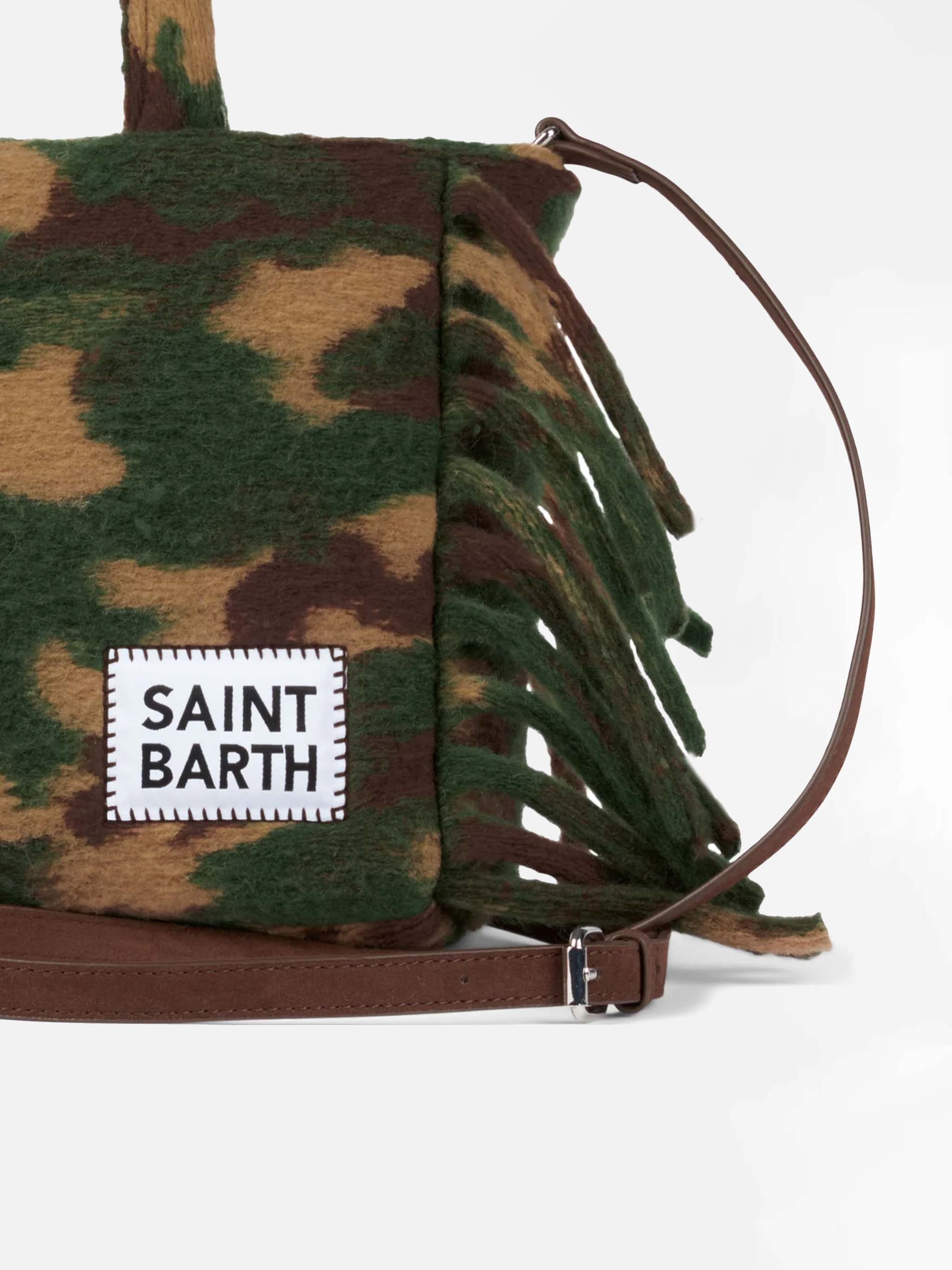 Colette Blanket Handbag With Camouflage Print Bag