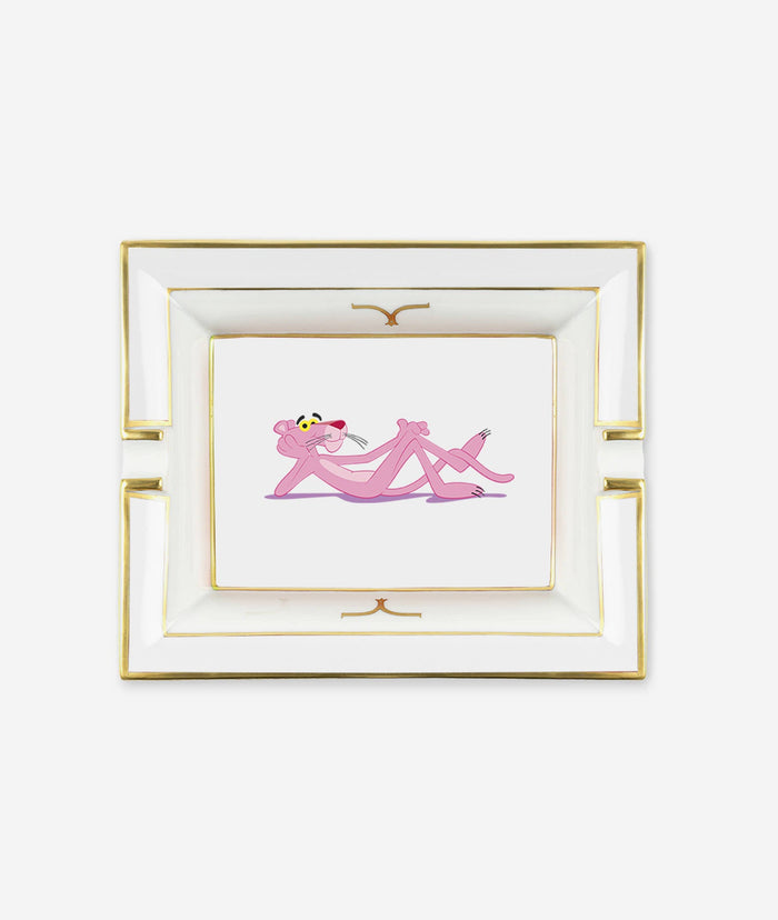 Ashtray Pink Panther Black