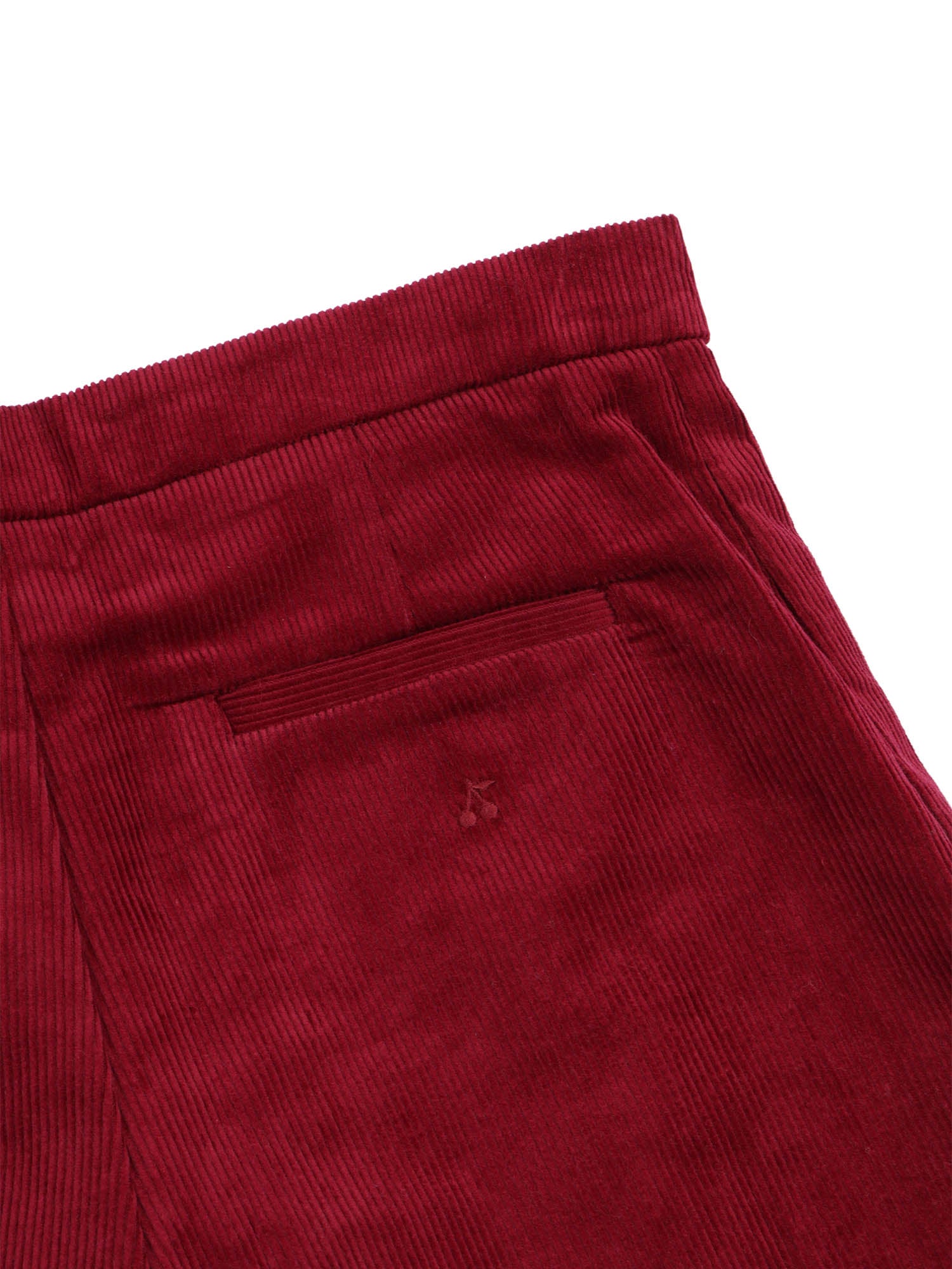 Josefina Shorts Red Cotton