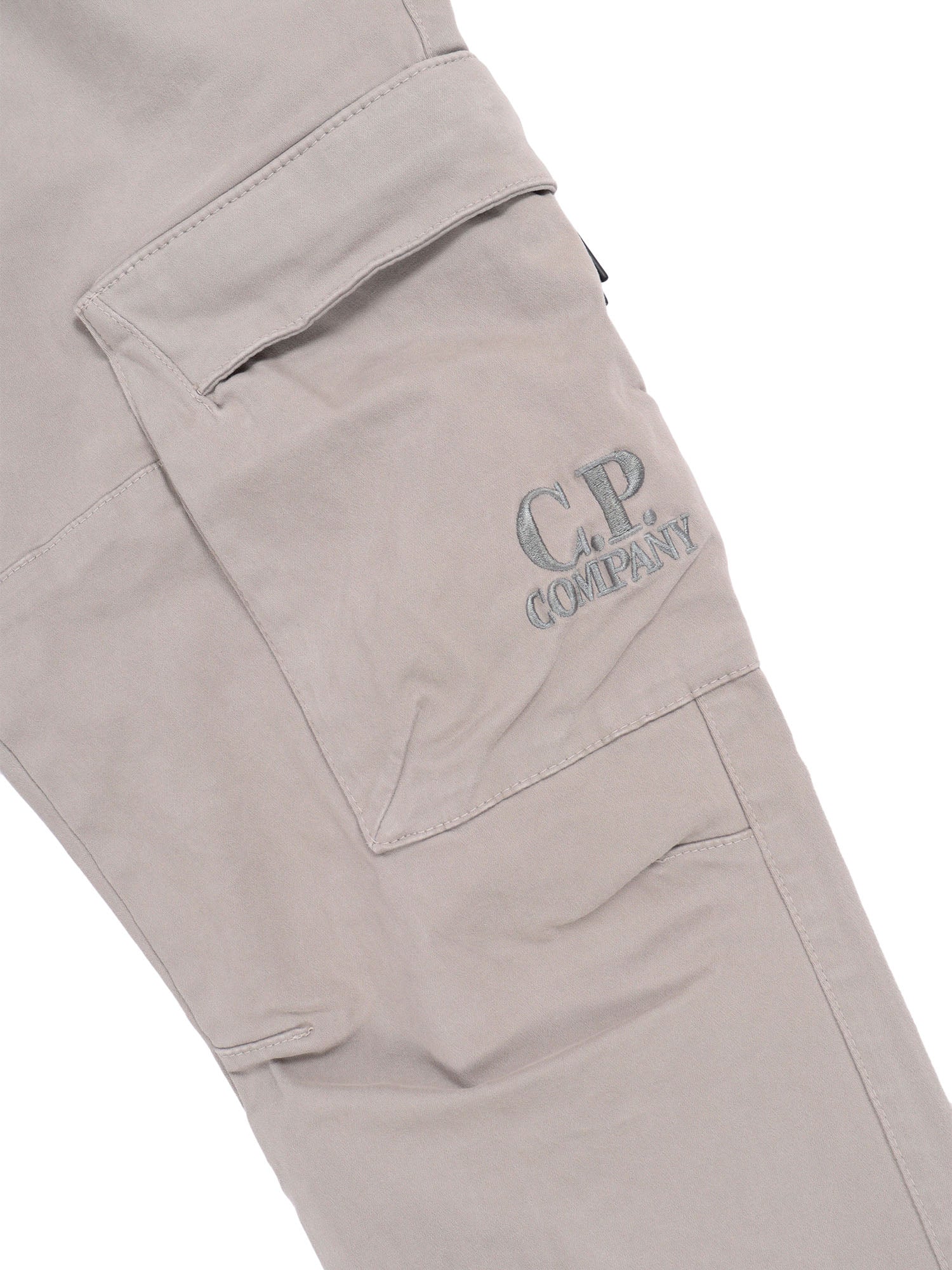 Long Pants Grey Cotton Elastane